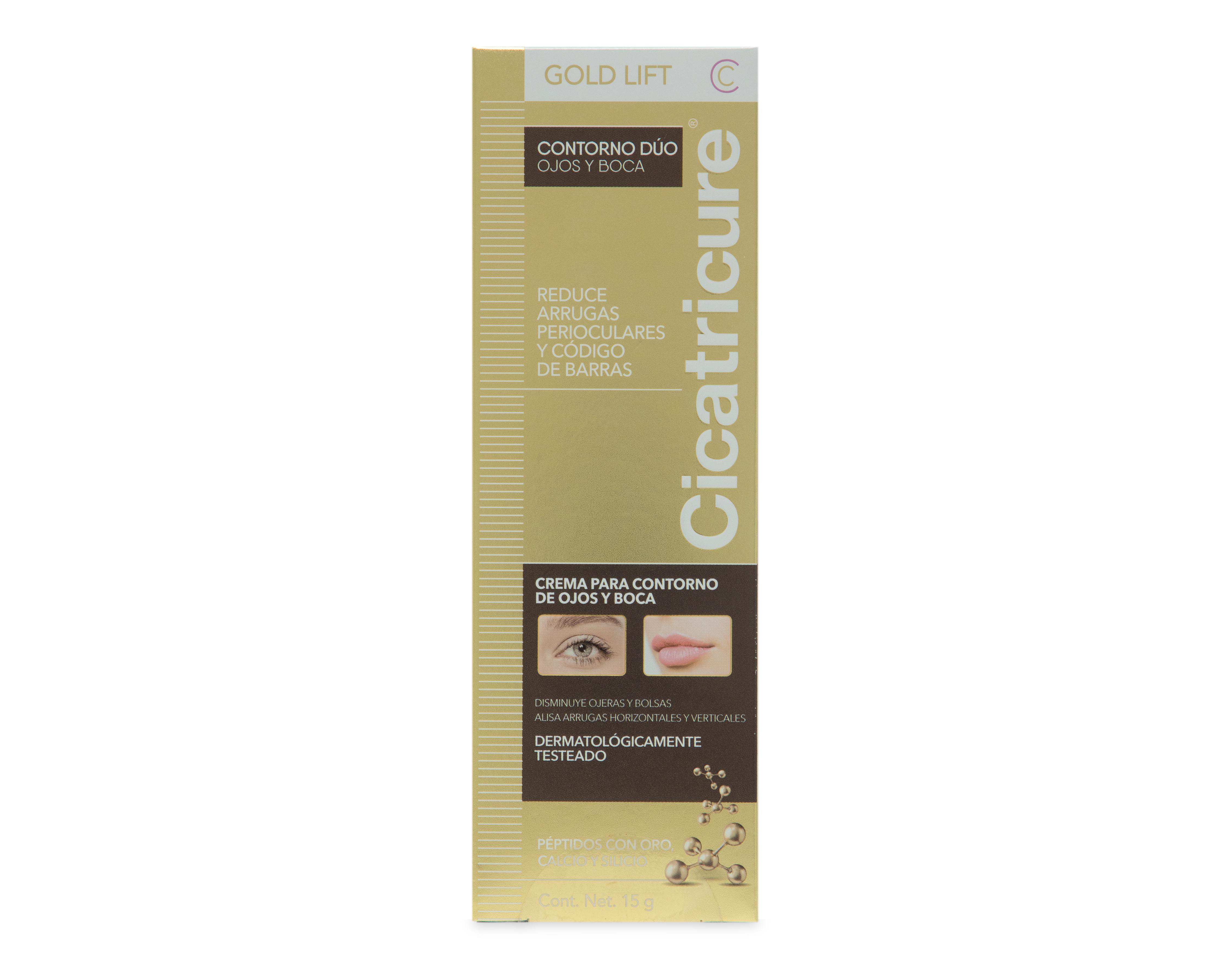 Foto 5 pulgar | Crema de Ojos y Boca Cicatricure Gold Lift con Péptidos de Oro 15 g