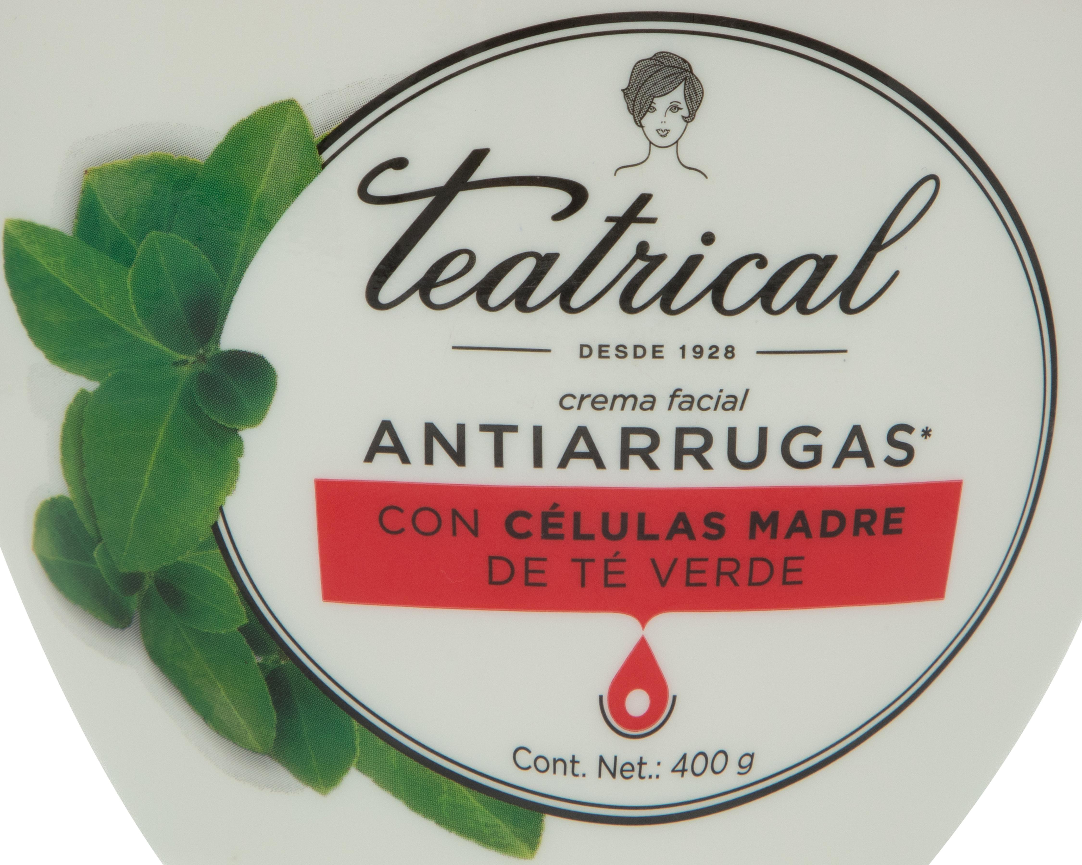 Foto 4 pulgar | Crema Antiarrugas con Células Madre Teatrical 400 g