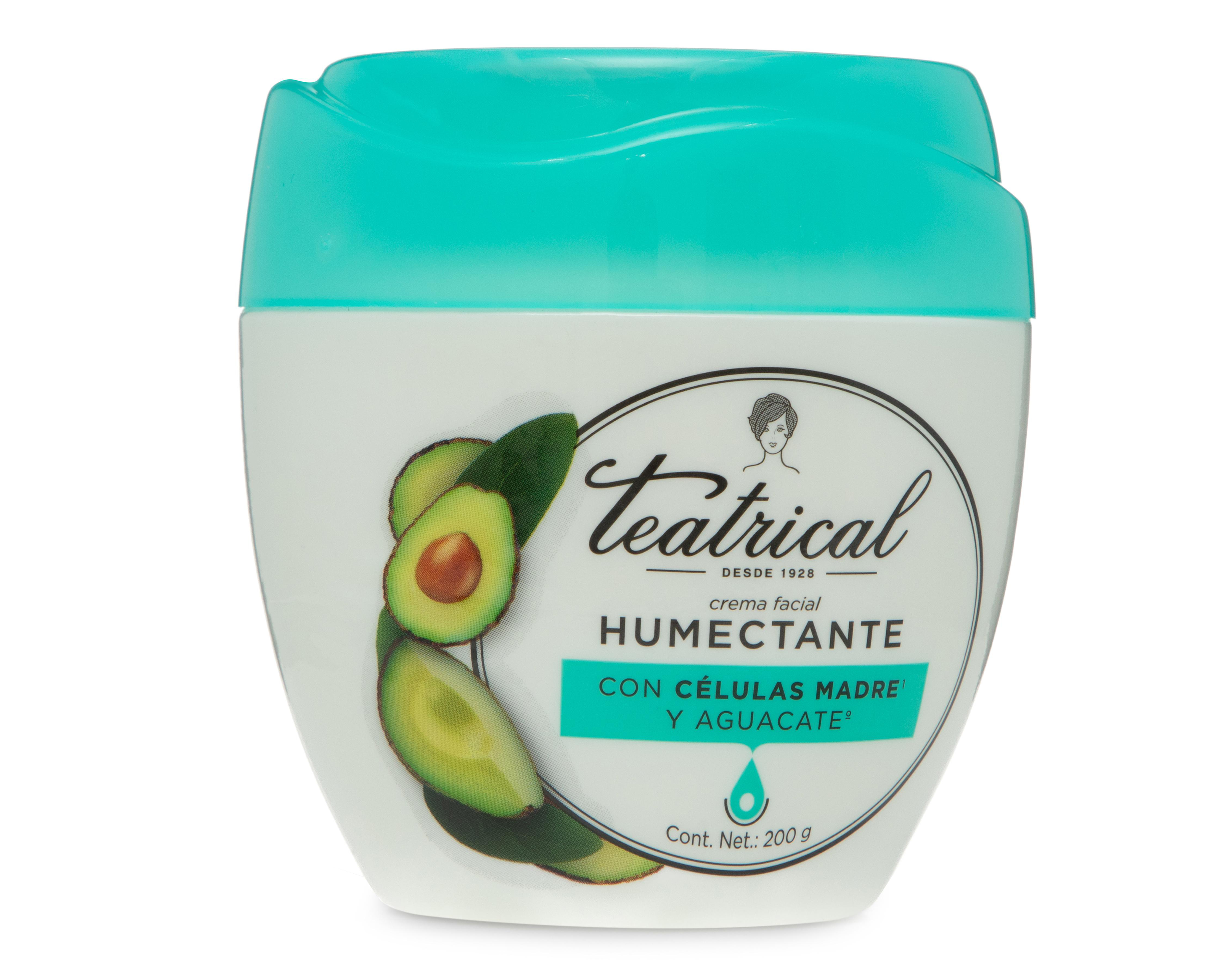 Crema Facial Teatrical Humectante con Células Madre 200 g