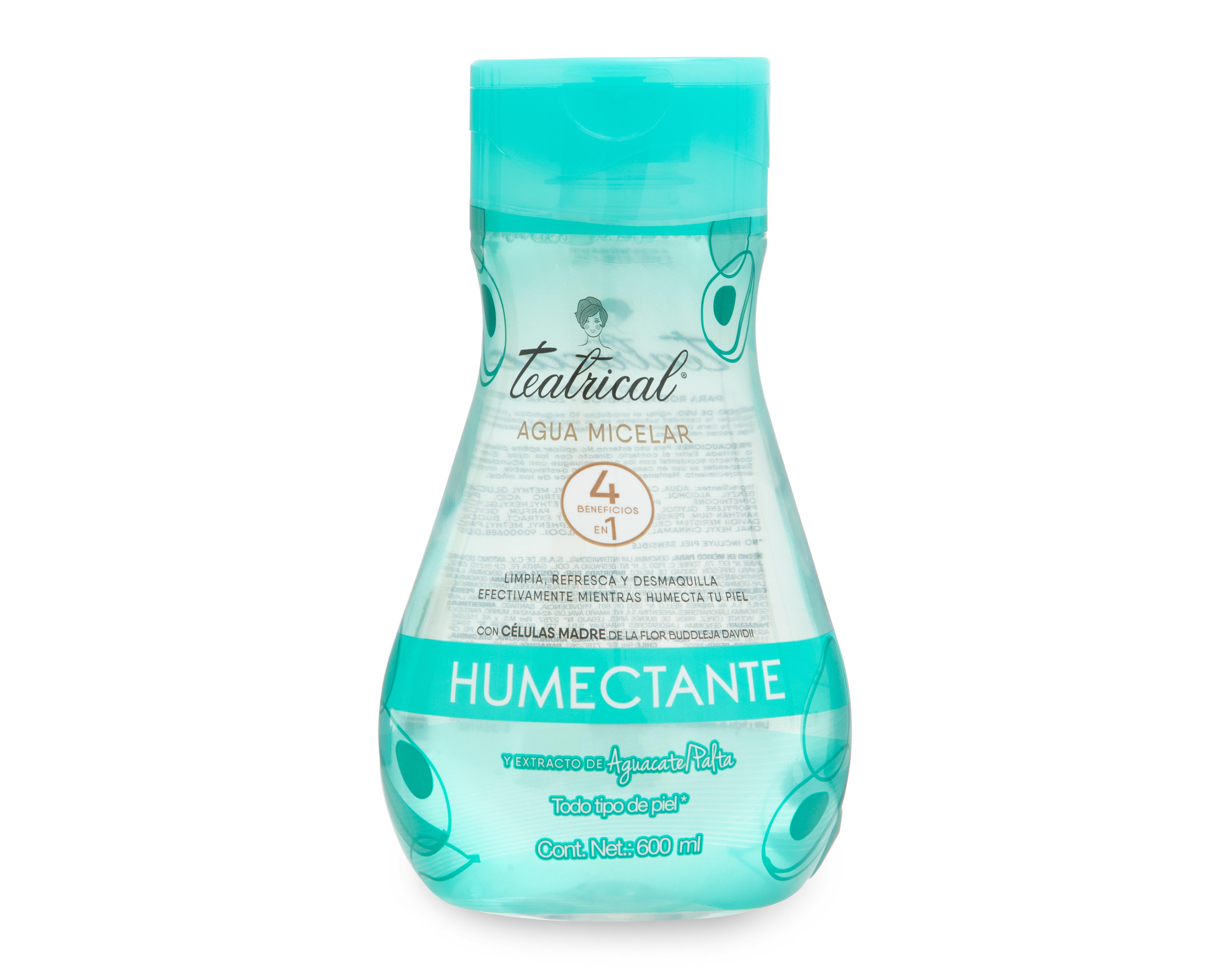 Agua Micelar Teatrical Humectante 600 ml