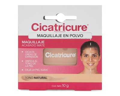 Foto 5 | Polvo Compacto Cicatricure Natural 10 g