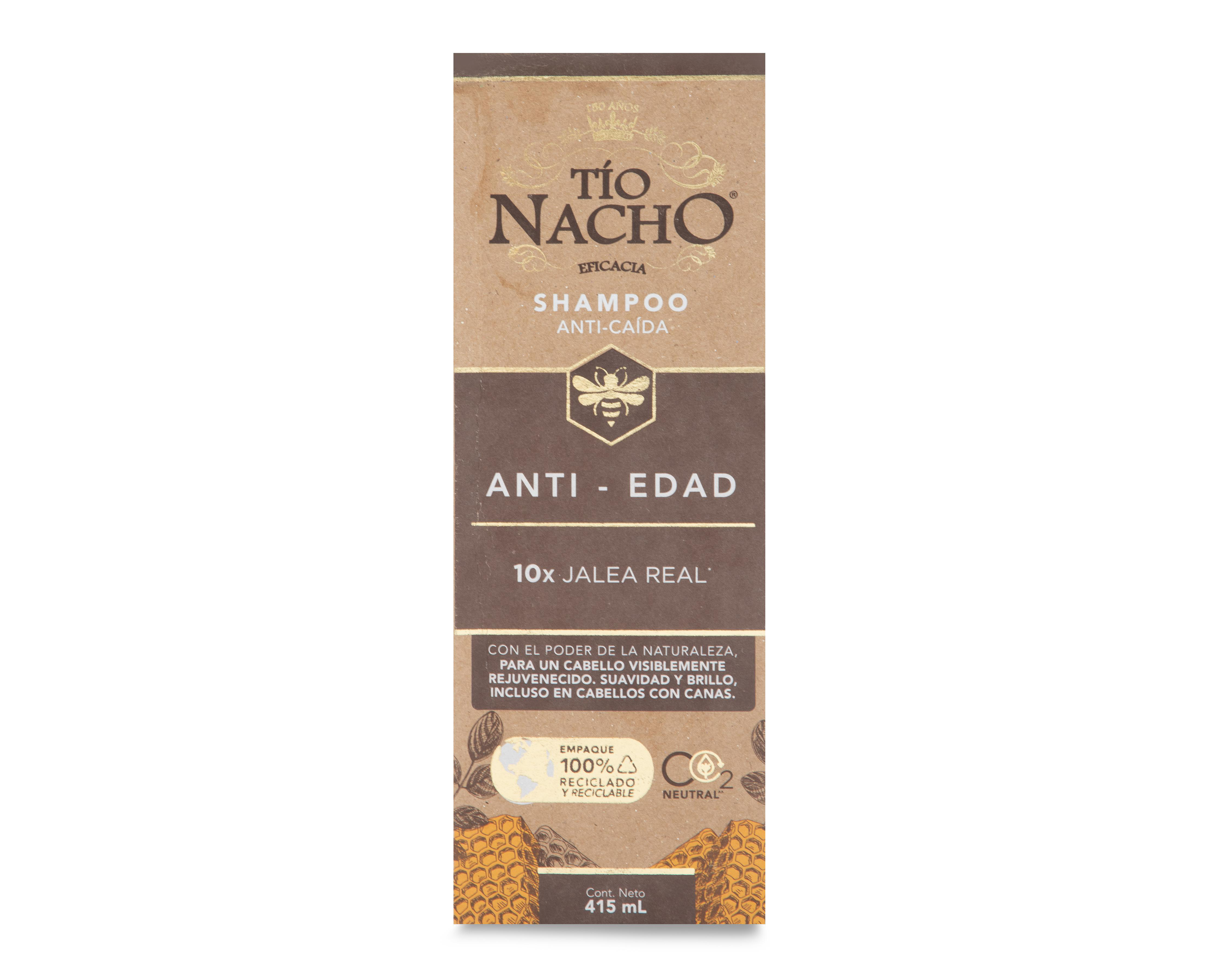 Foto 4 | Shampoo Tío Nacho Anti-Edad 415 ml