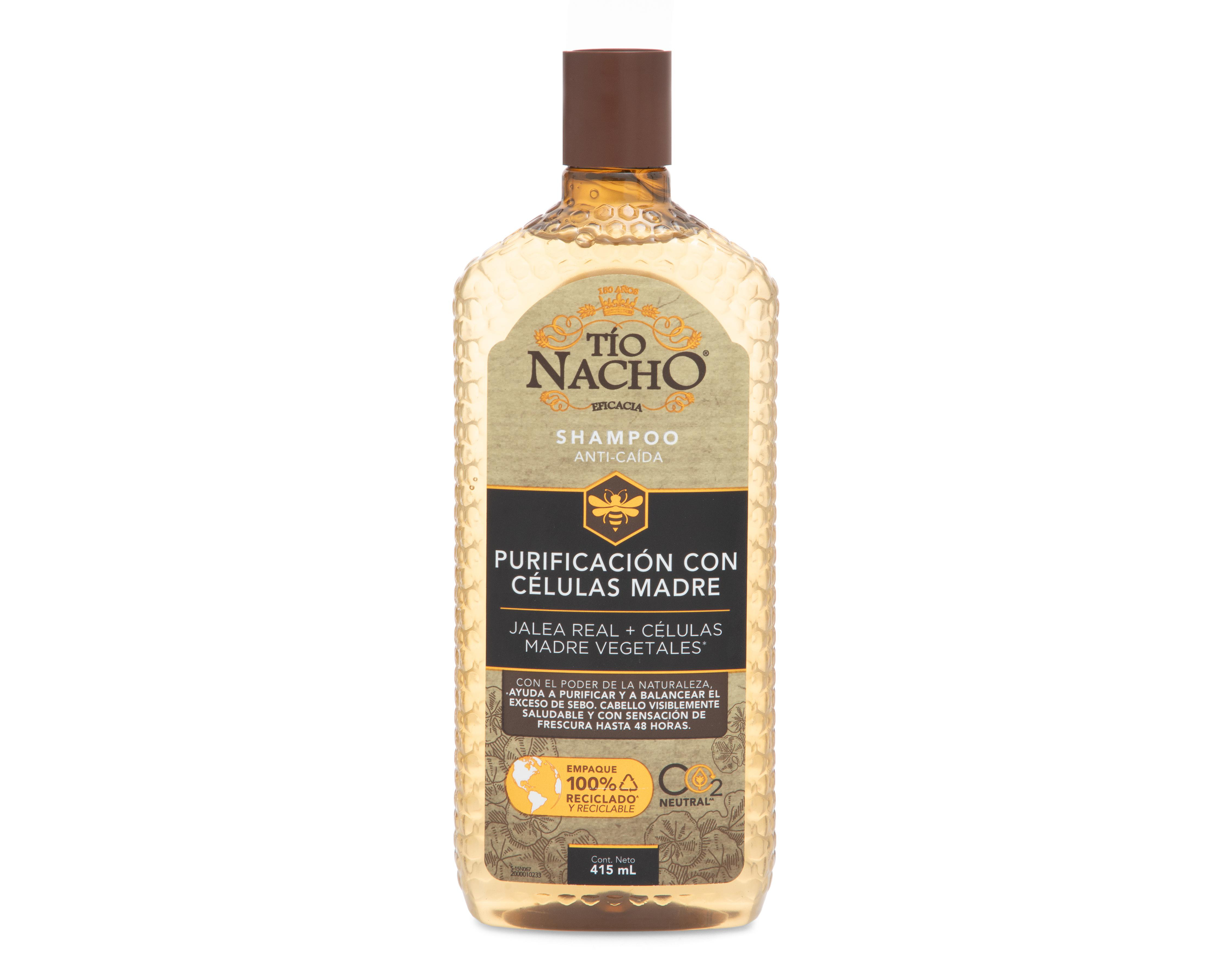 Shampoo Tío Nacho Purificación con Células Madre 415 ml