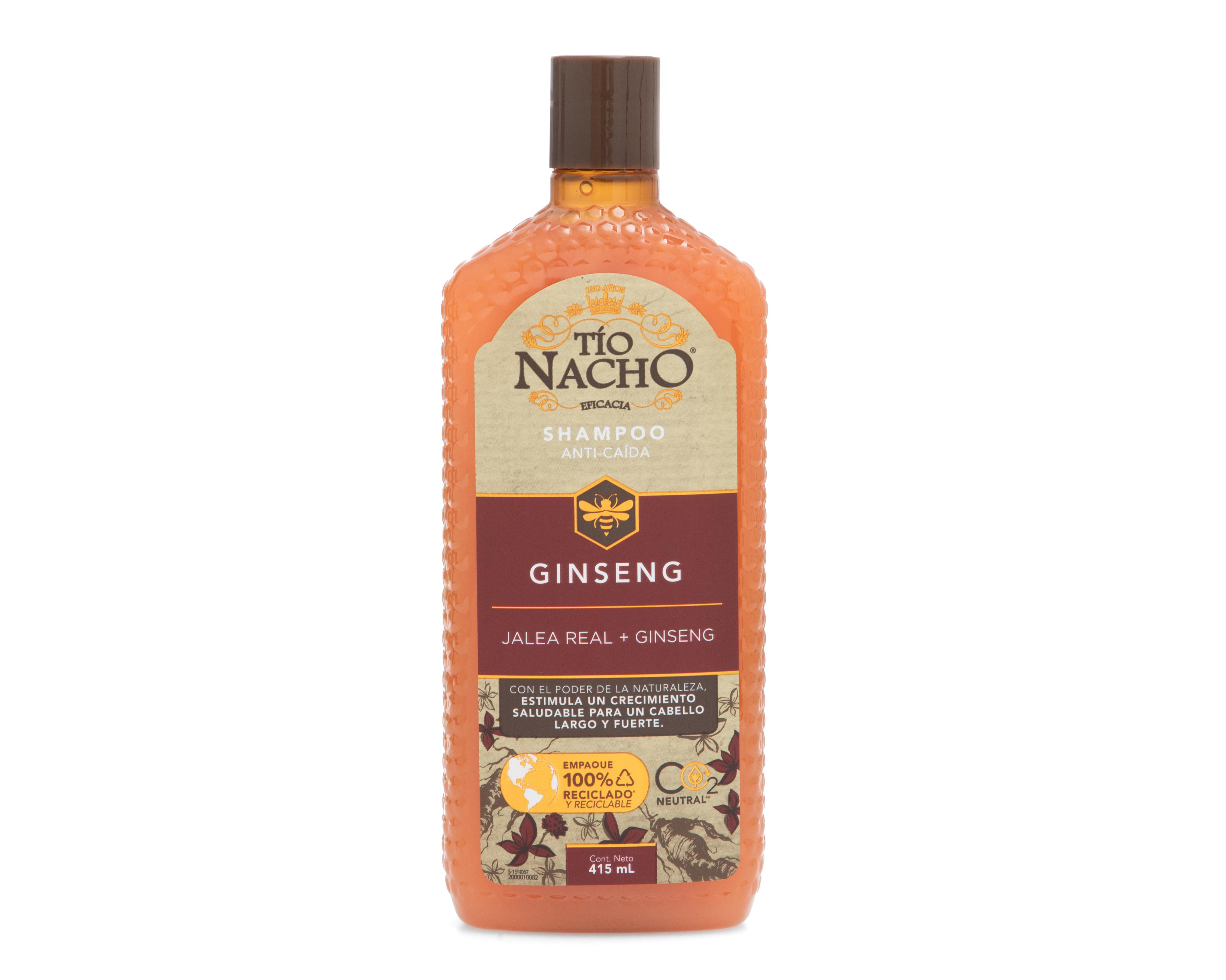 Shampoo Tío Nacho Ginseng 415 ml