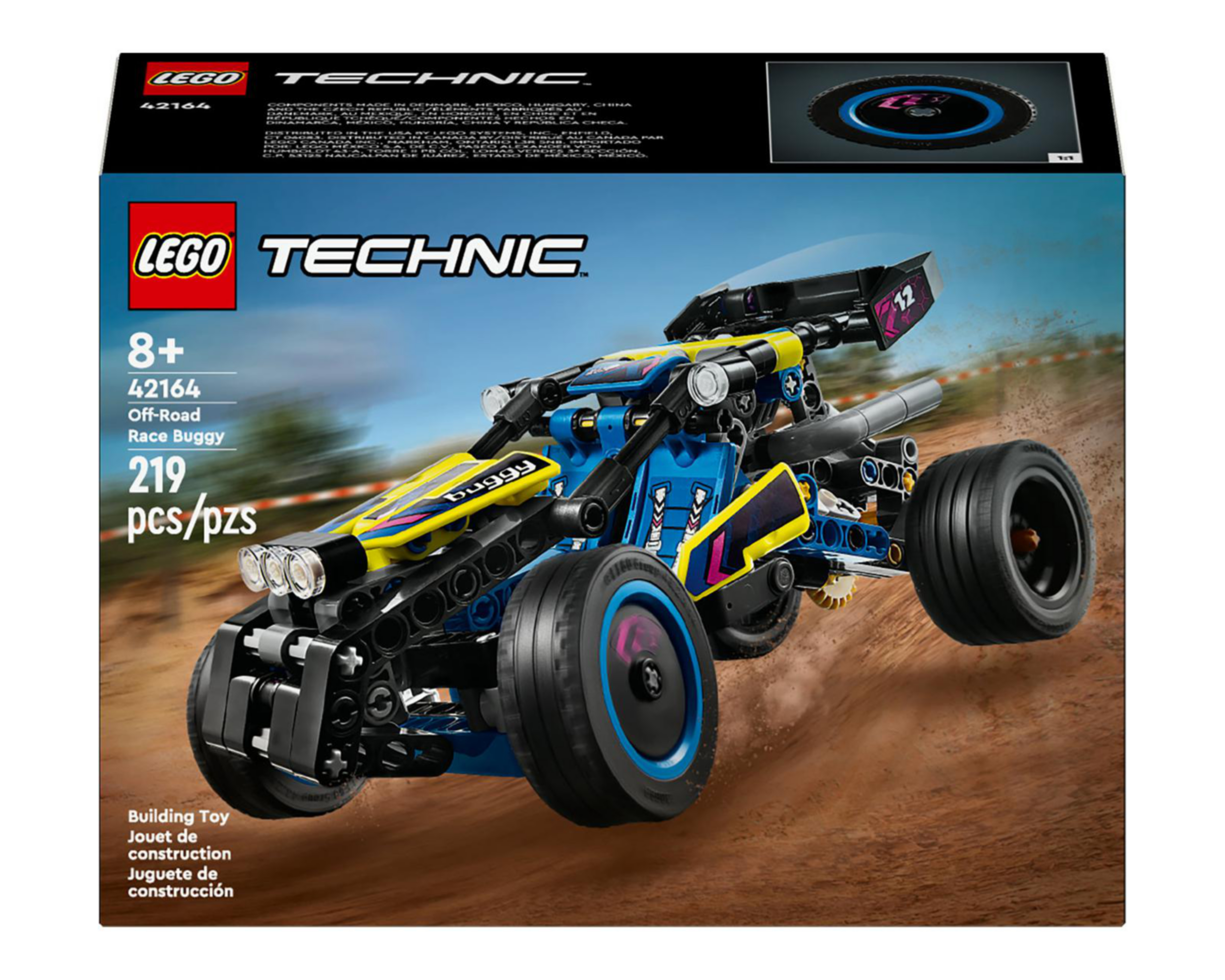 Foto 3 pulgar | LEGO Technic: Buggy de Carreras Todoterreno 42164