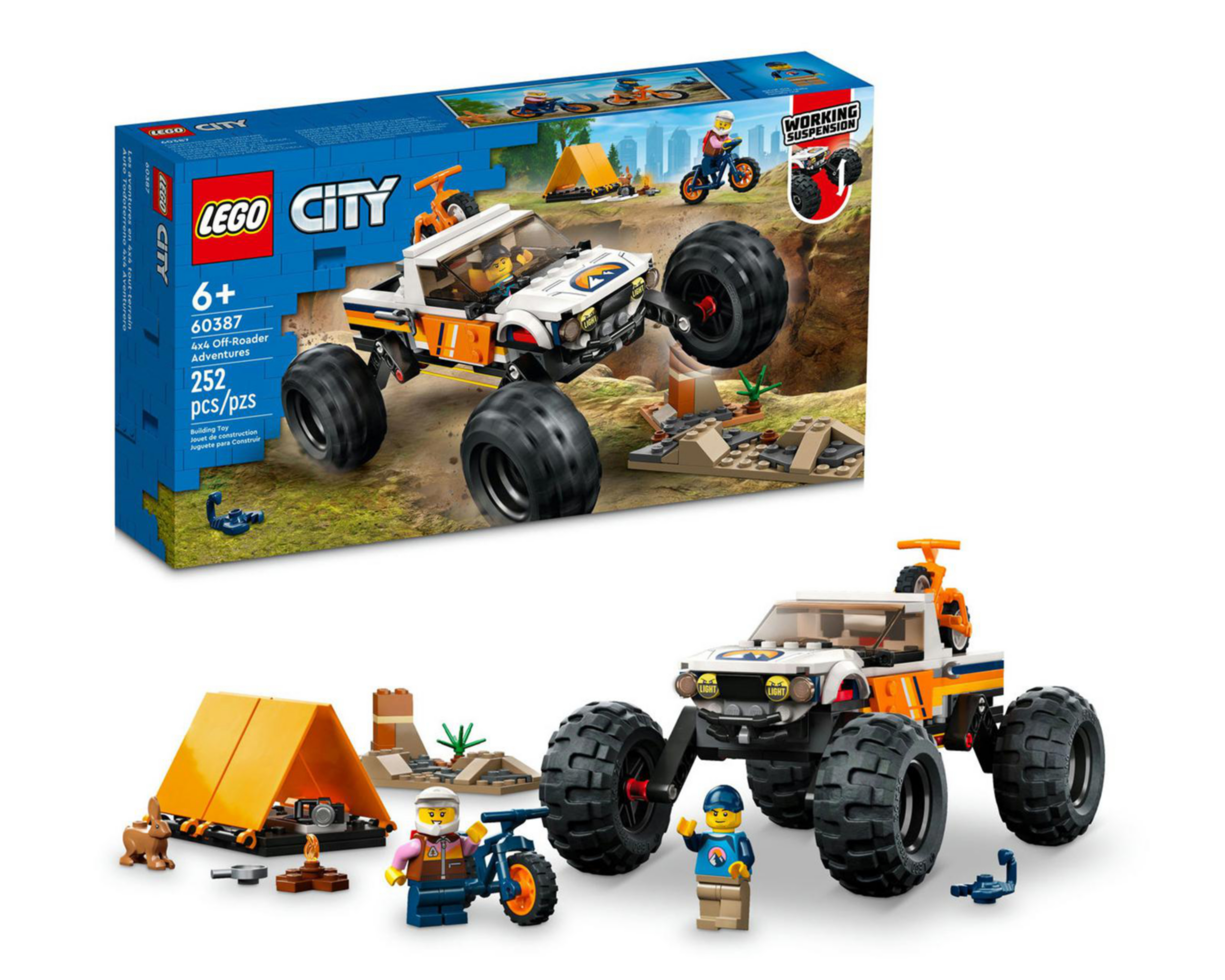 LEGO City: Todoterreno 4x4 Aventurero 60387