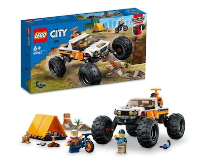 Foto 1 | LEGO City: Todoterreno 4x4 Aventurero 60387