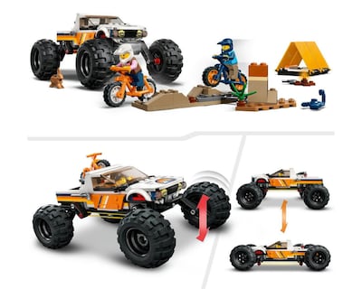Foto 7 | LEGO City: Todoterreno 4x4 Aventurero 60387