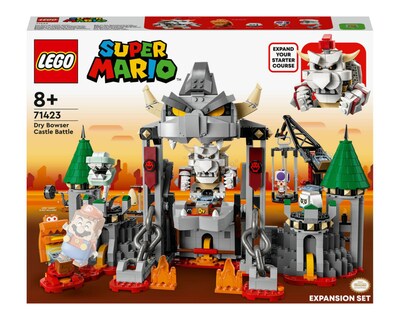 Foto 2 | LEGO Super Mario: Batalla contra Bowsitos en el castillo 71423