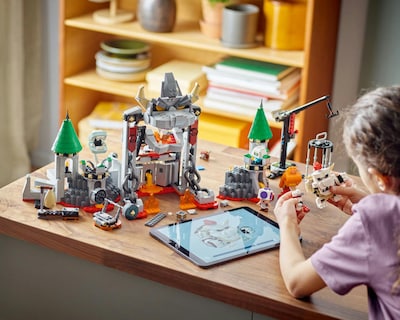 Foto 4 | LEGO Super Mario: Batalla contra Bowsitos en el castillo 71423