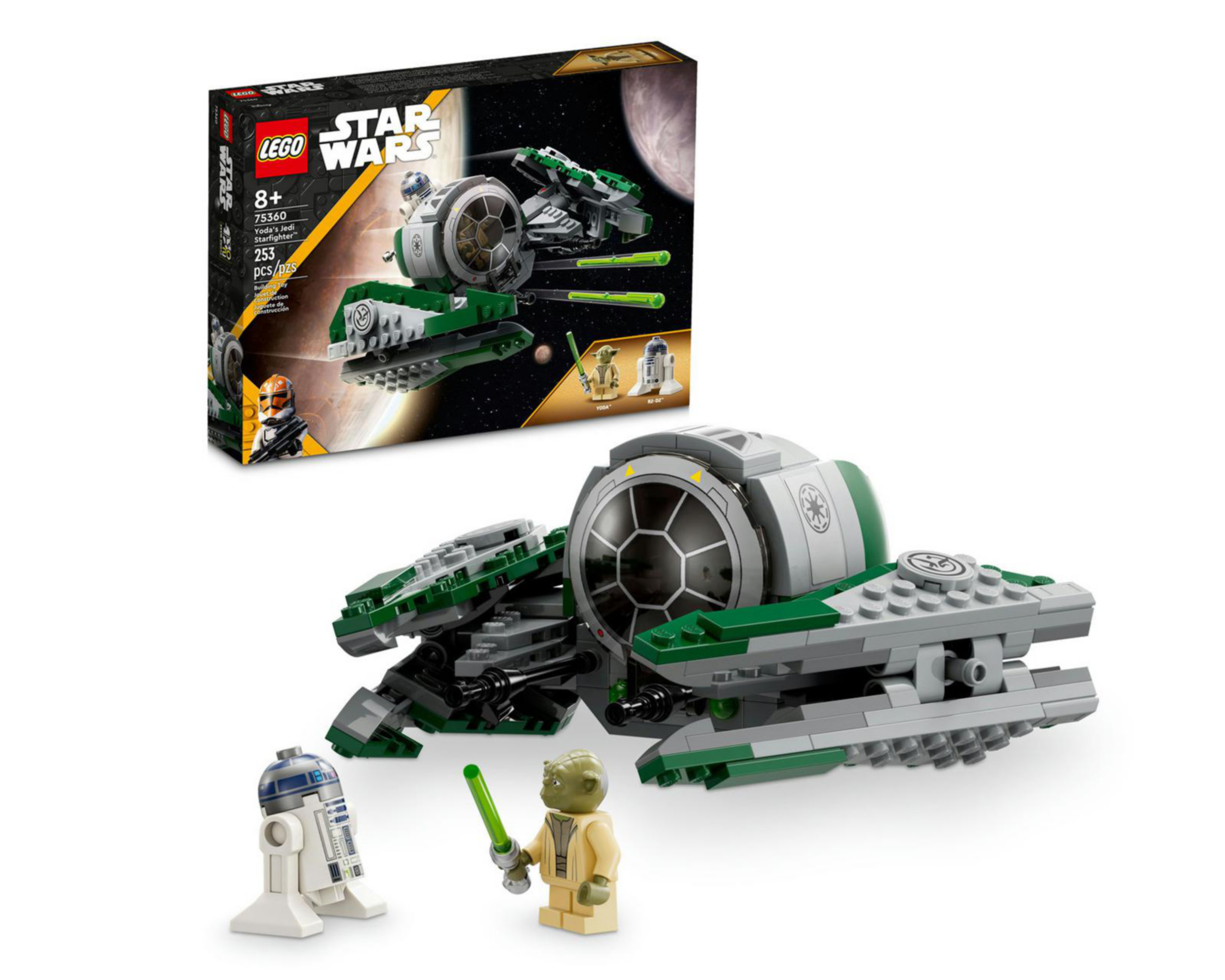 LEGO Star Wars: Caza Estelar Jedi de Yoda 75360