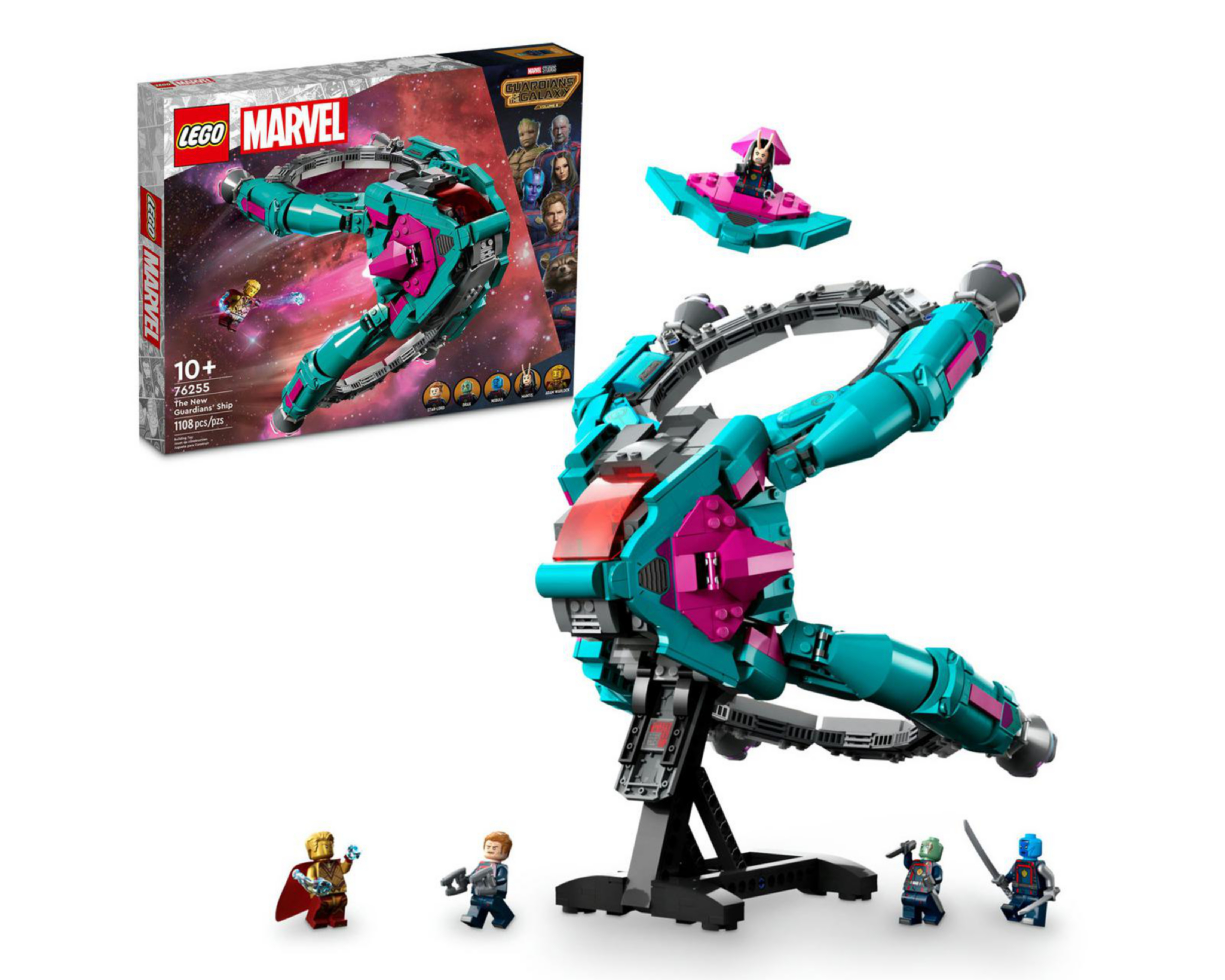 Foto 2 pulgar | LEGO Marvel: Nave de los Nuevos Guardianes 76255