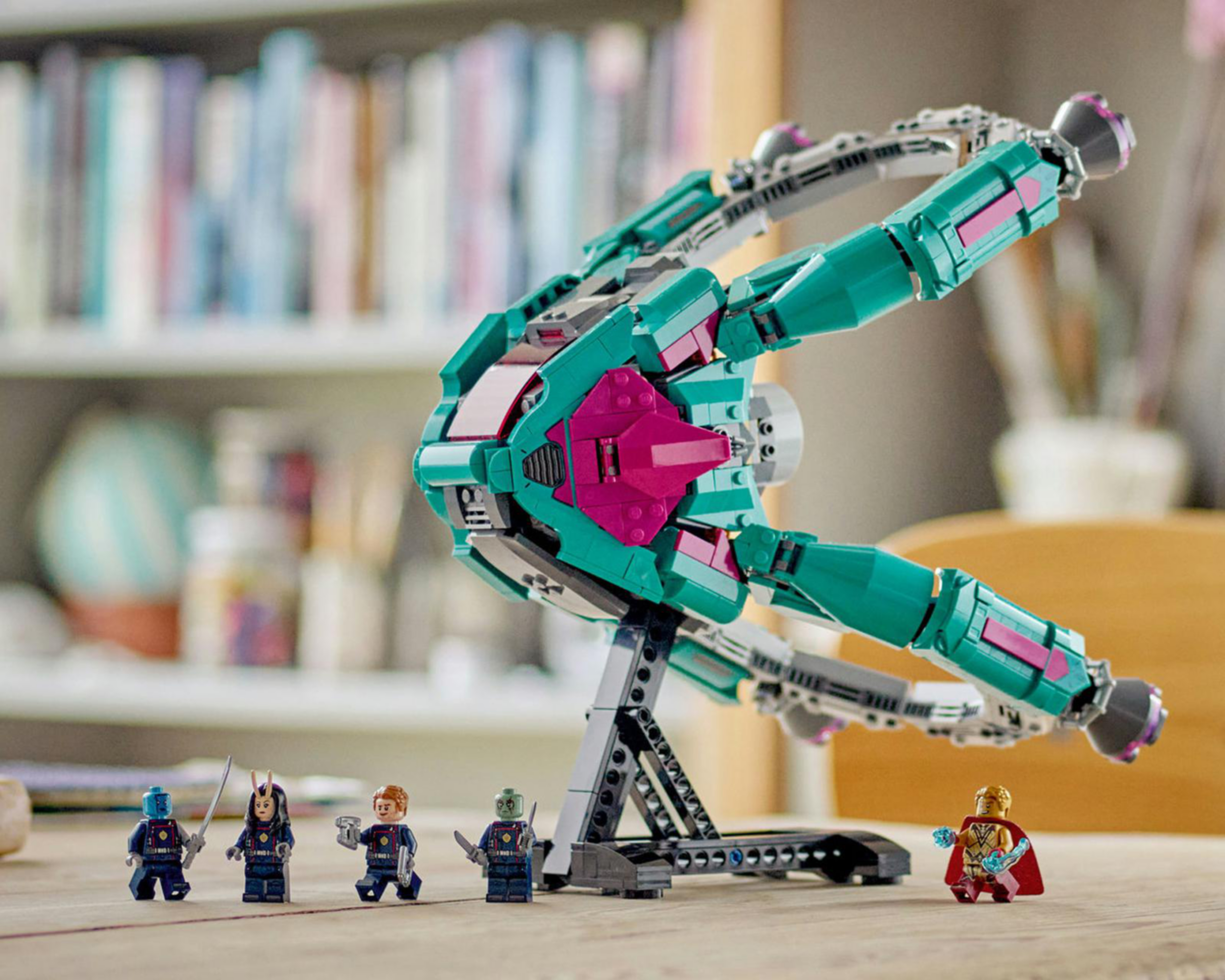 Foto 6 | LEGO Marvel: Nave de los Nuevos Guardianes 76255