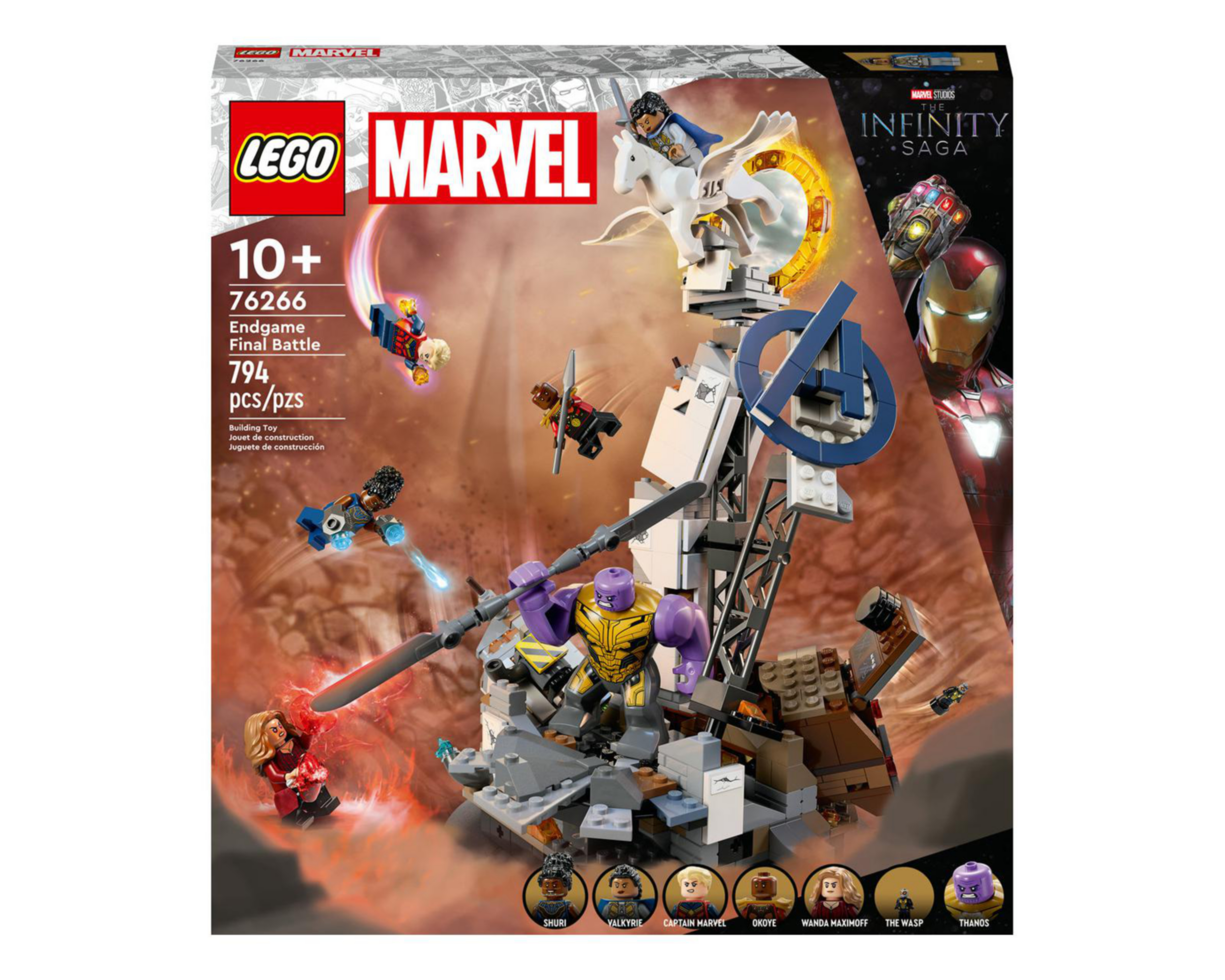 Foto 3 pulgar | LEGO Marvel: Batalla Final de Endgame