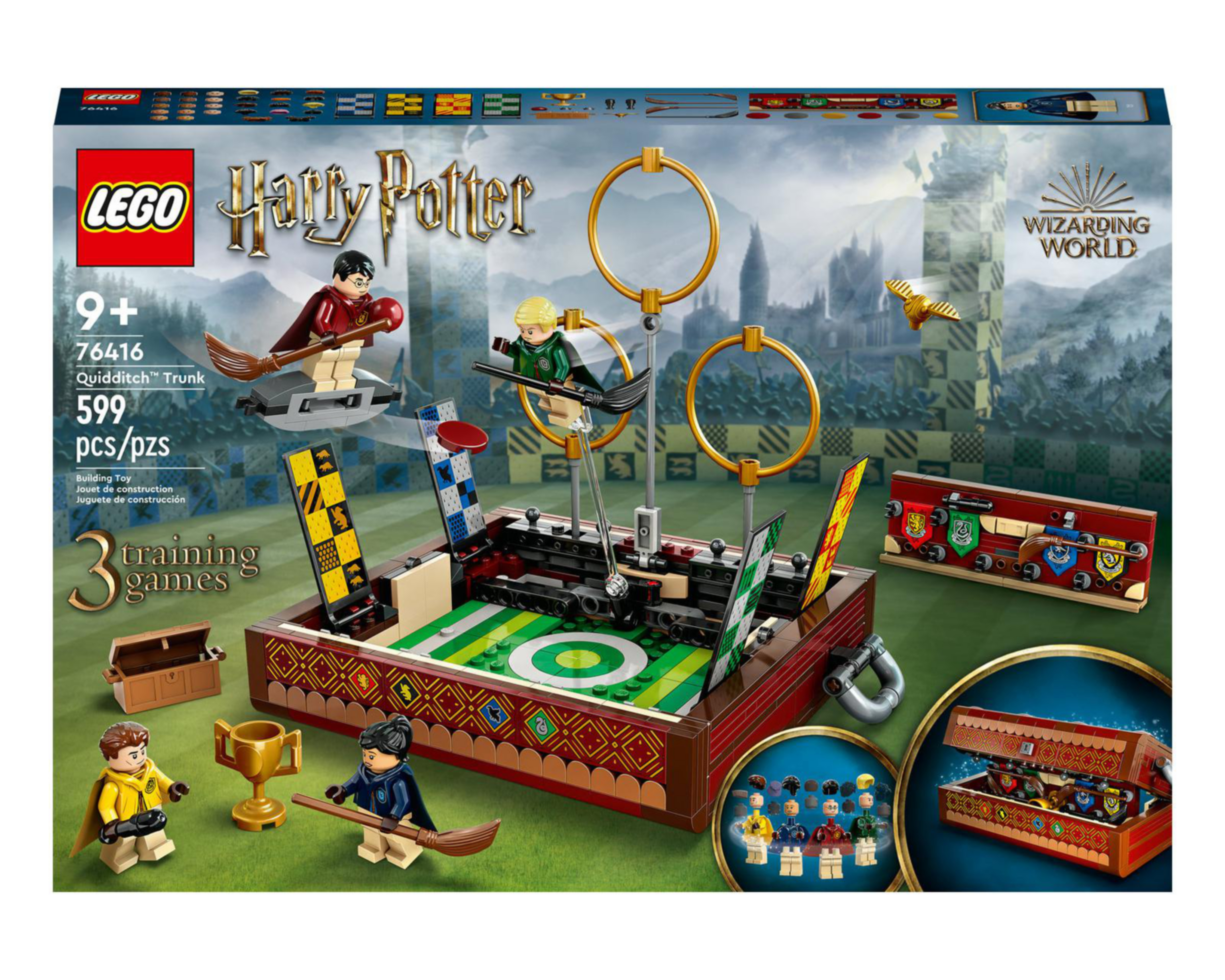 Foto 3 pulgar | LEGO Harry Potter: Baúl de Quidditch