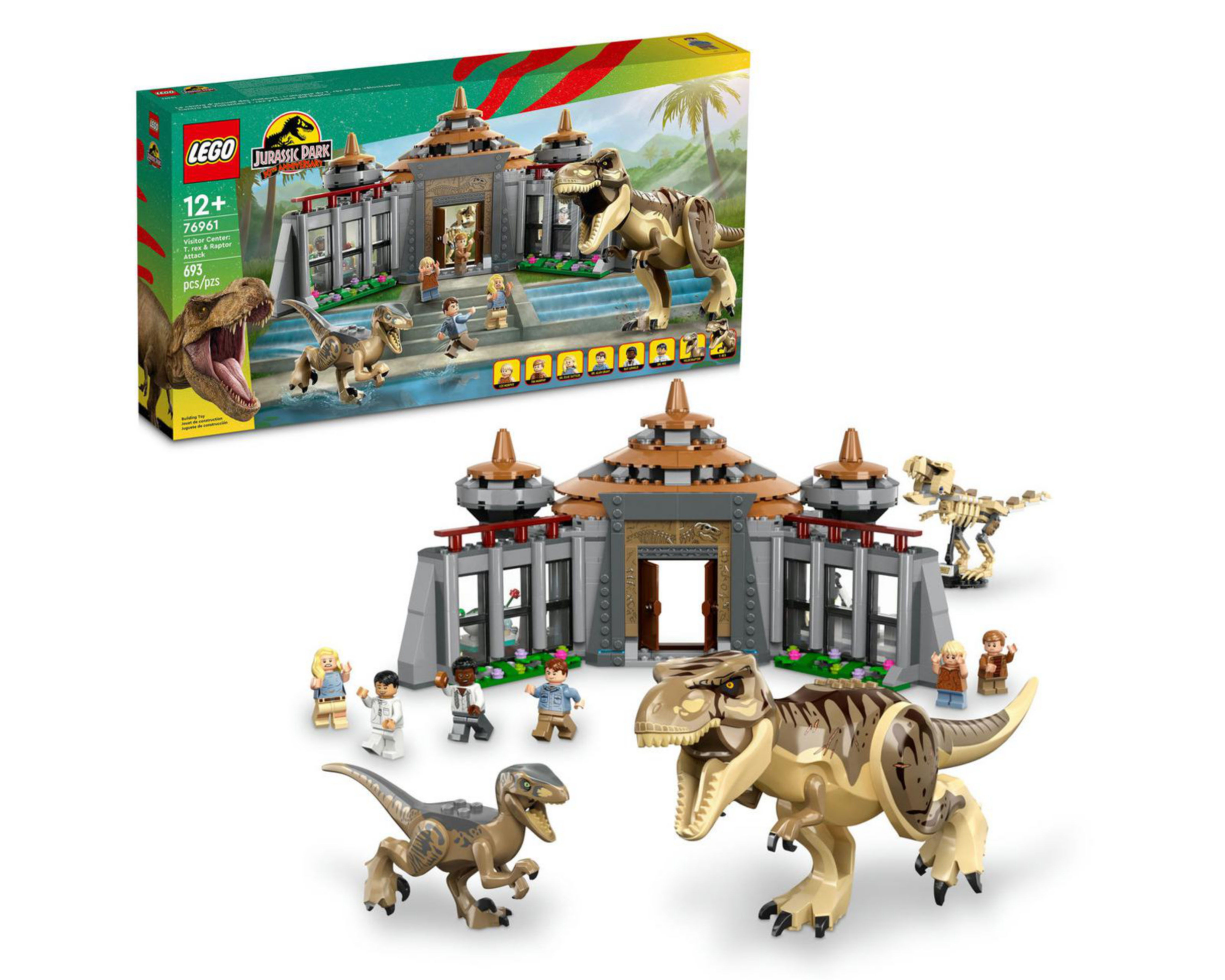 LEGO Jurassic Park: Centro de Visitantes T-Rex y Ataque del Raptor