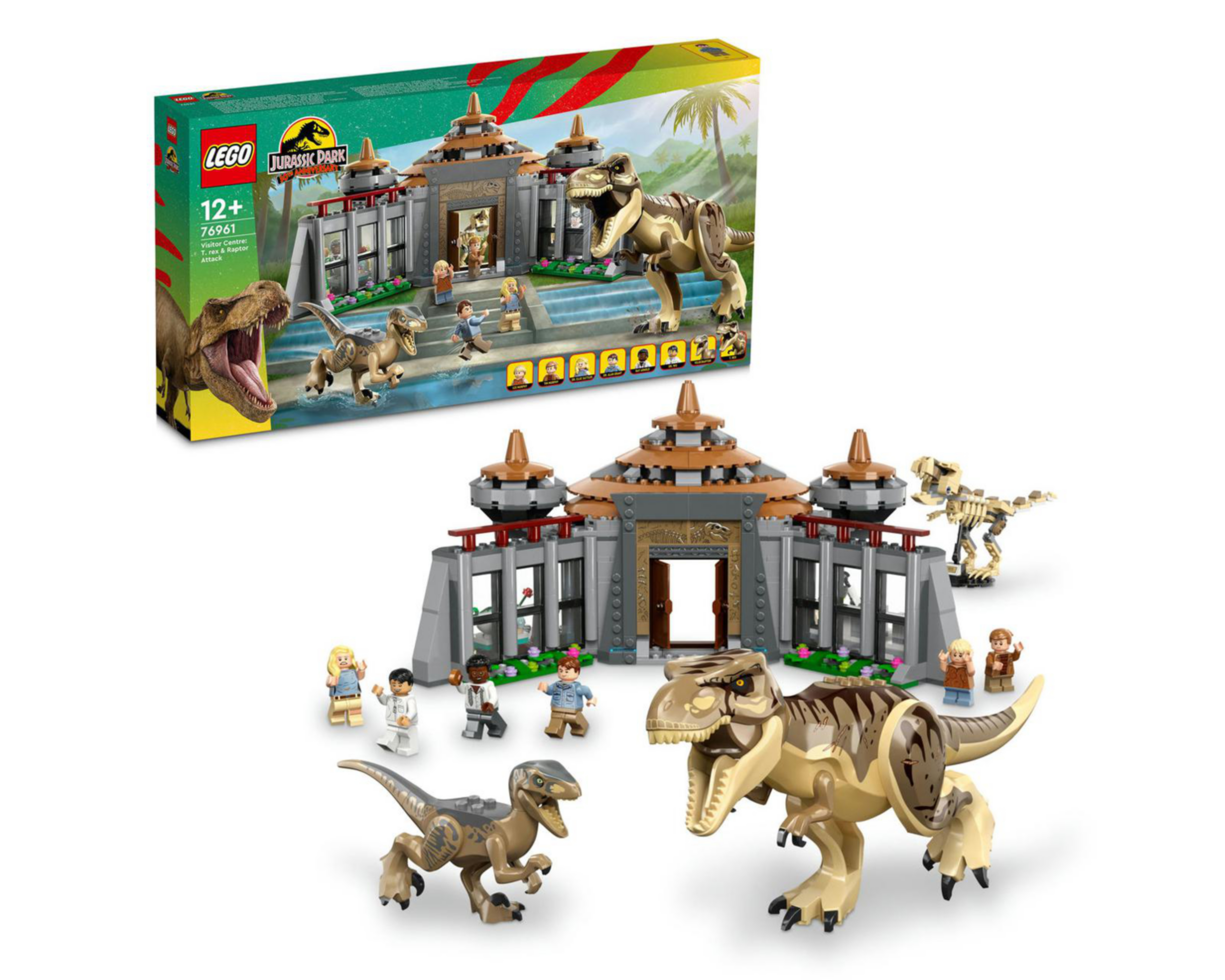 LEGO Jurassic Park: Centro de Visitantes T-Rex y Ataque del Raptor $2,599