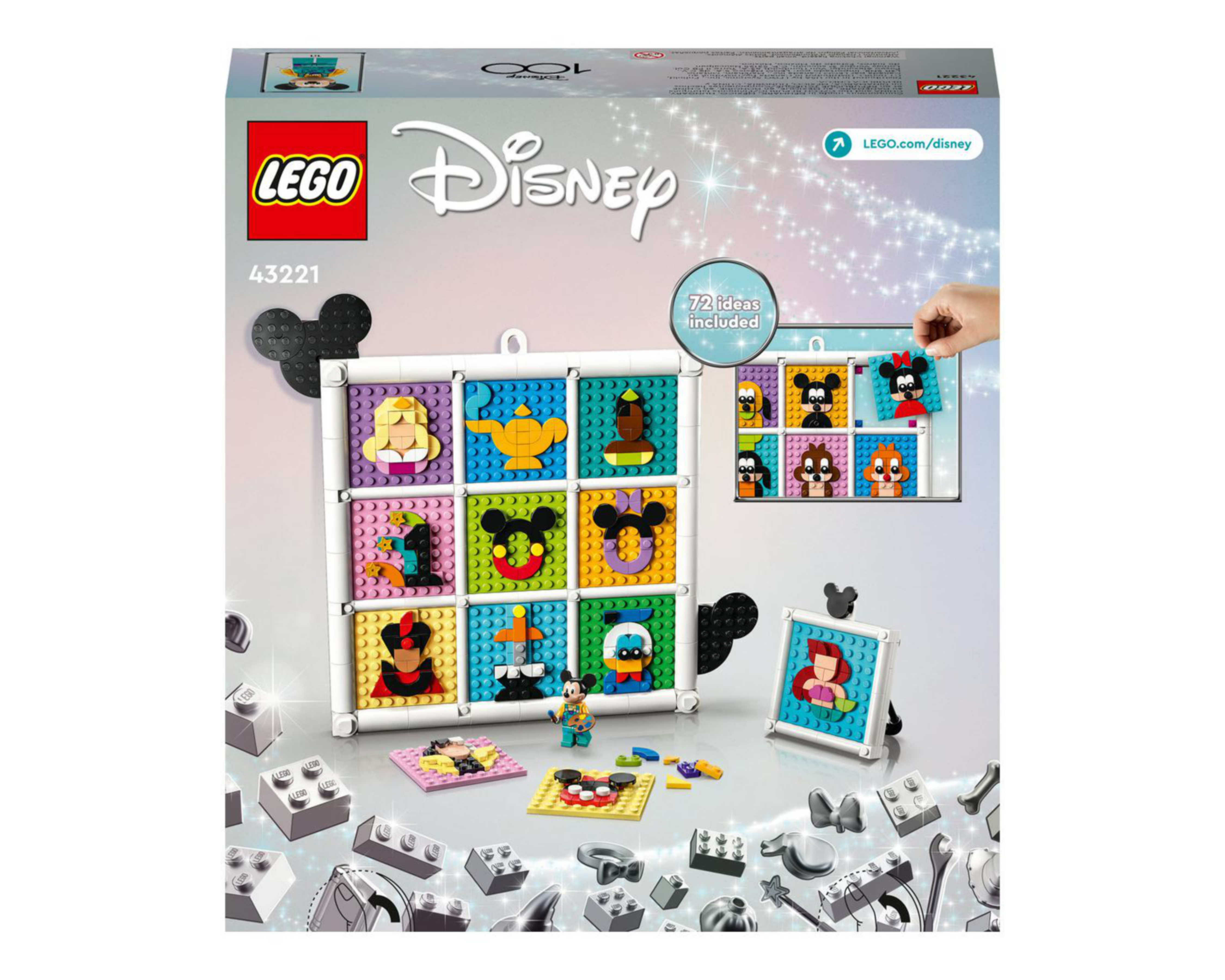 Foto 10 pulgar | LEGO Disney: 100 Años de Íconos de la Animación Disney