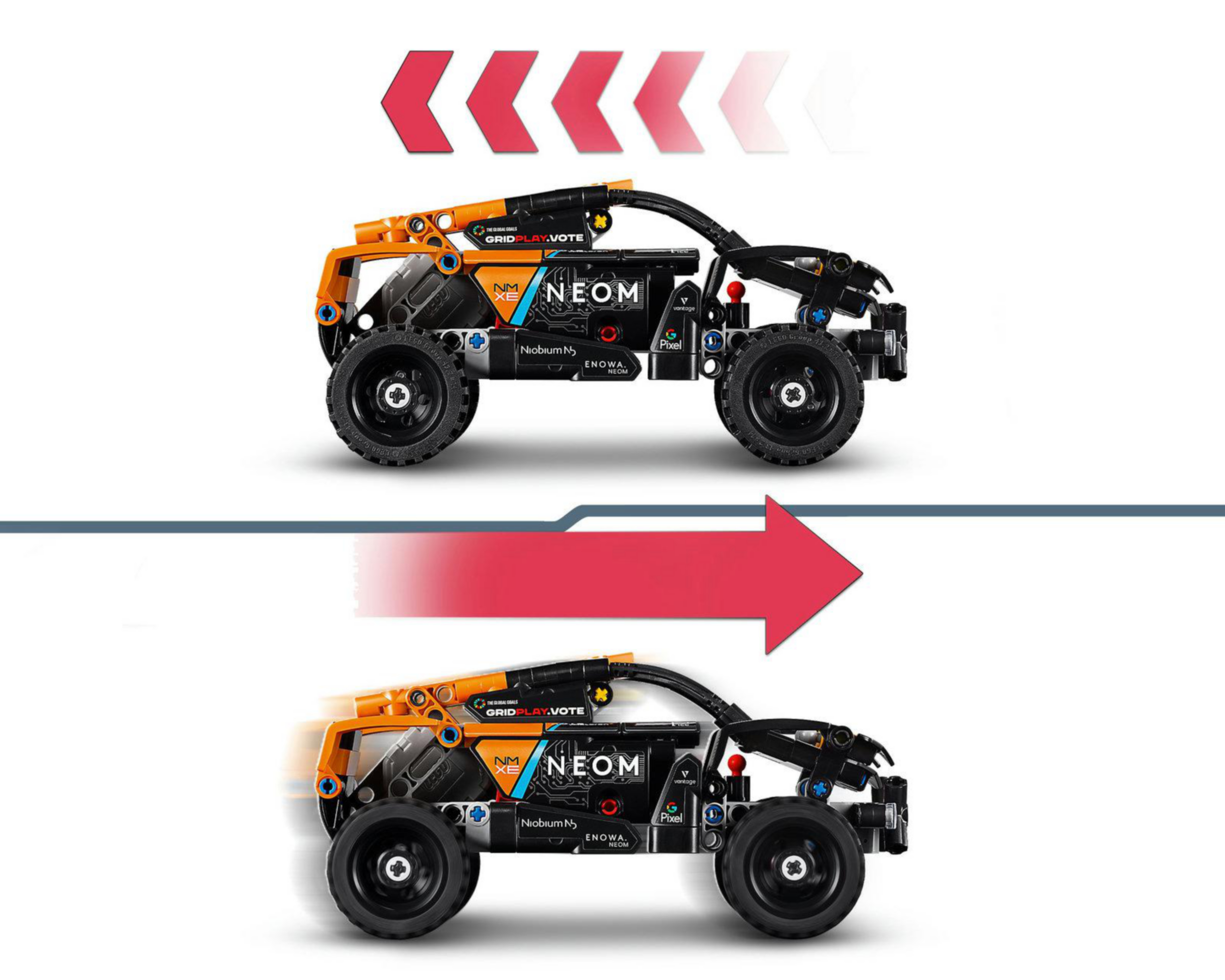 Foto 9 pulgar | LEGO Technic: Neom McLaren Extreme E Race Car