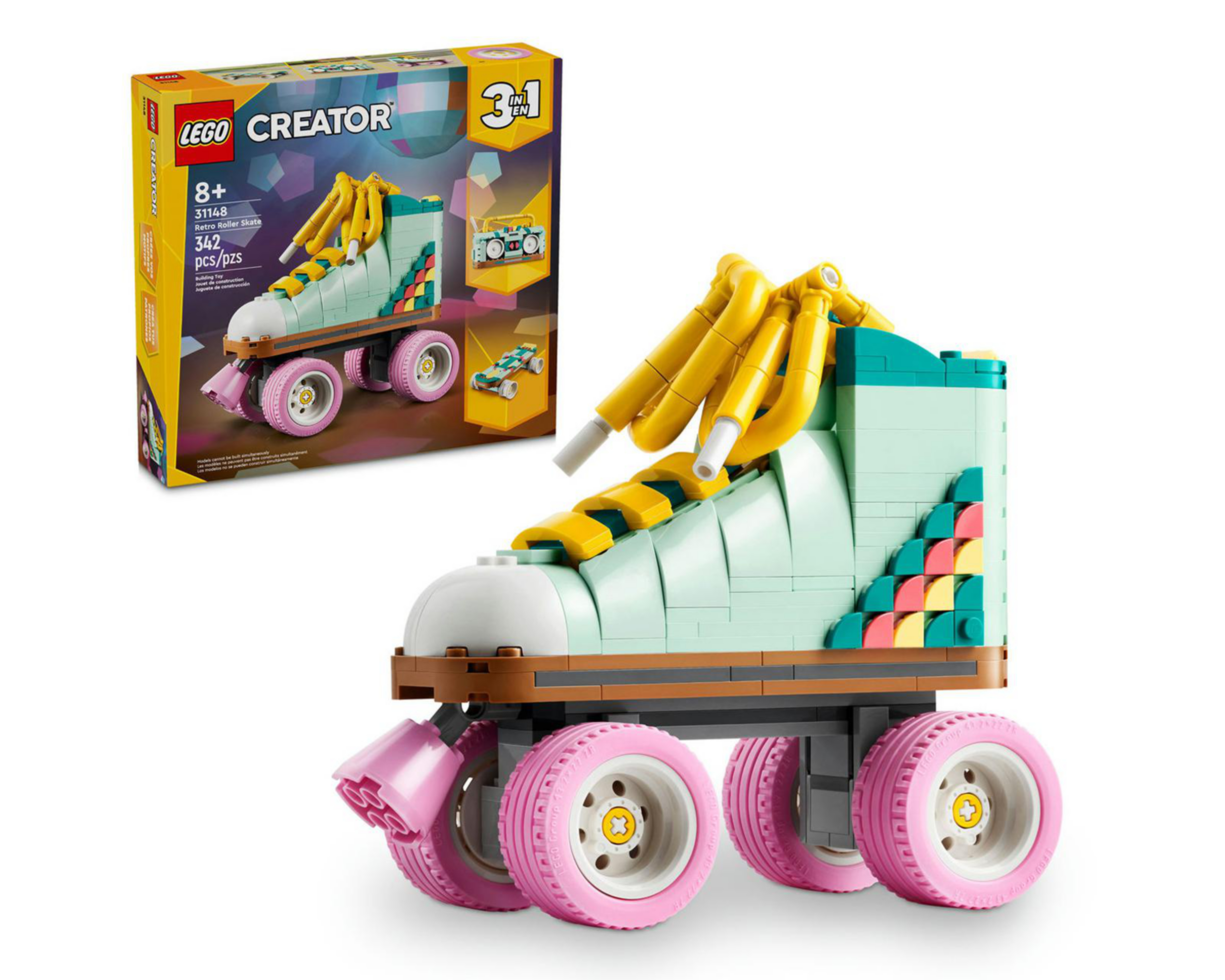 Foto 2 pulgar | LEGO Creator: Retro Roller Skate