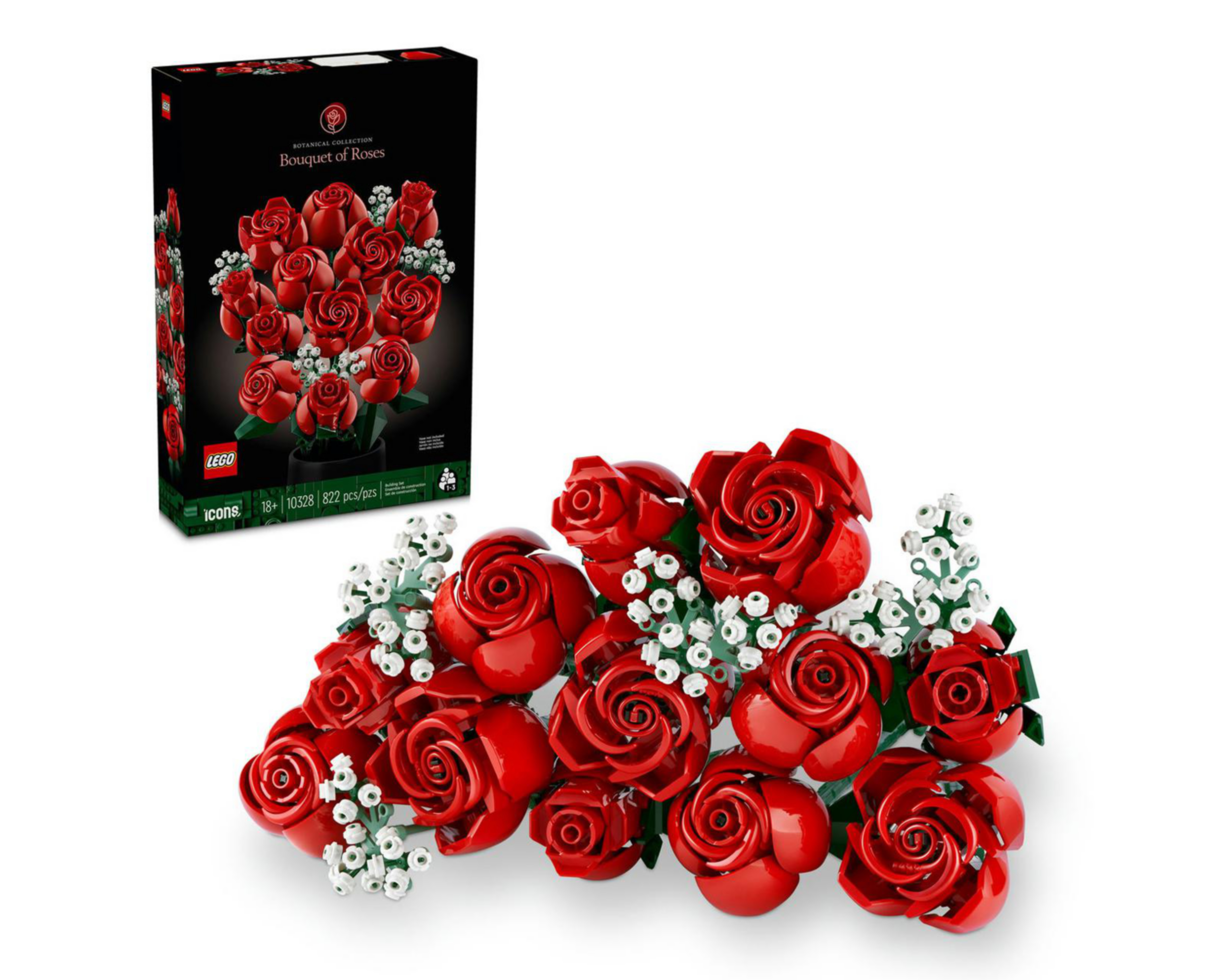 LEGO Icons: Ramo de Rosas $1,499