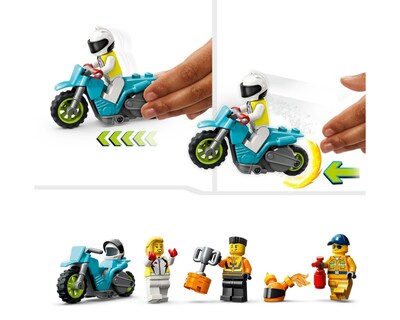 Foto 8 | LEGO City: Desafío Acrobático Camión y Anillos de Fuego