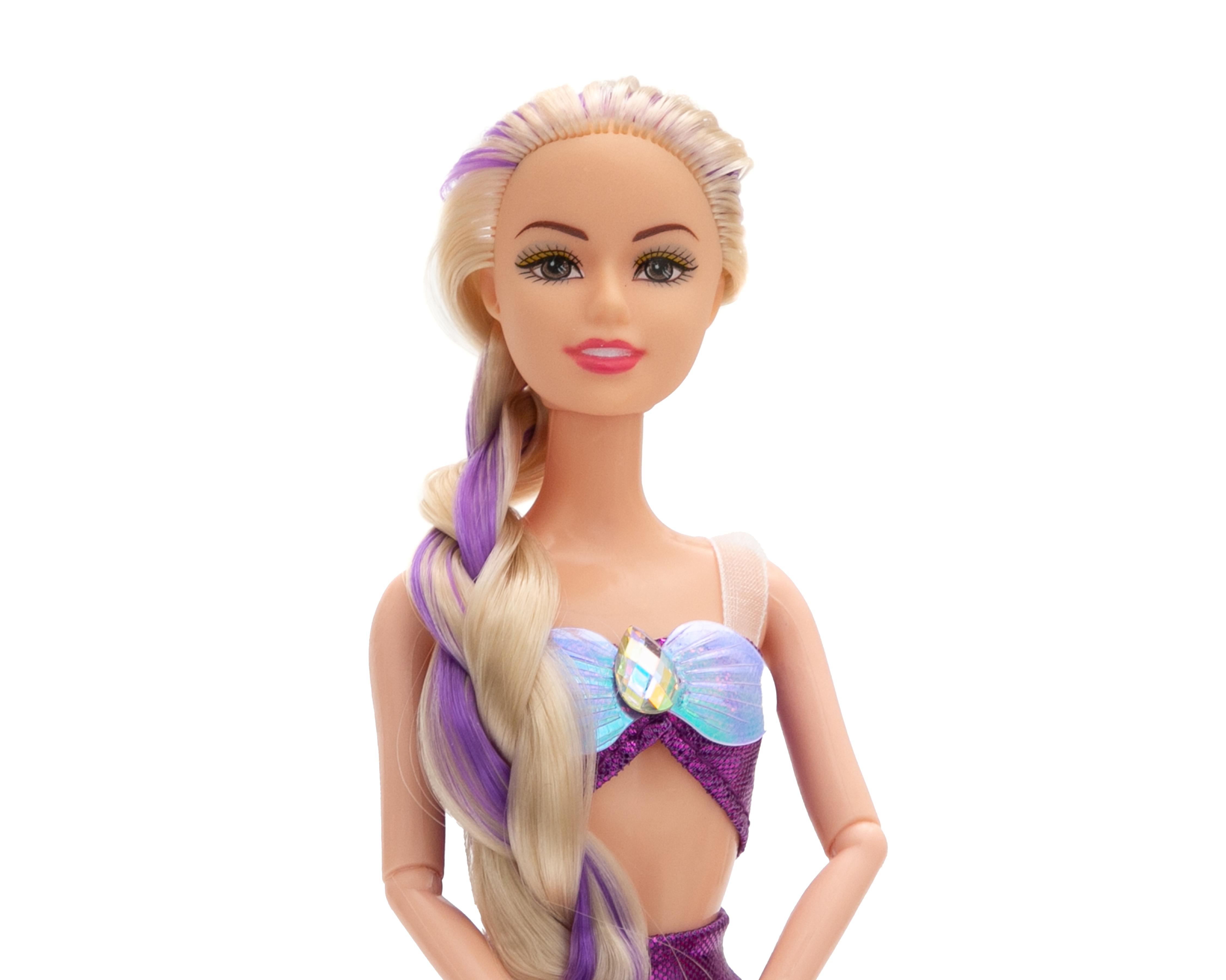 Foto 3 | Muñeca Belúla Sirena con Accesorios