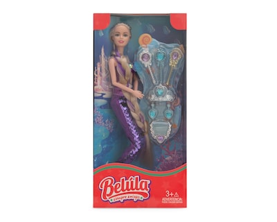 Foto 5 | Muñeca Belúla Sirena con Accesorios