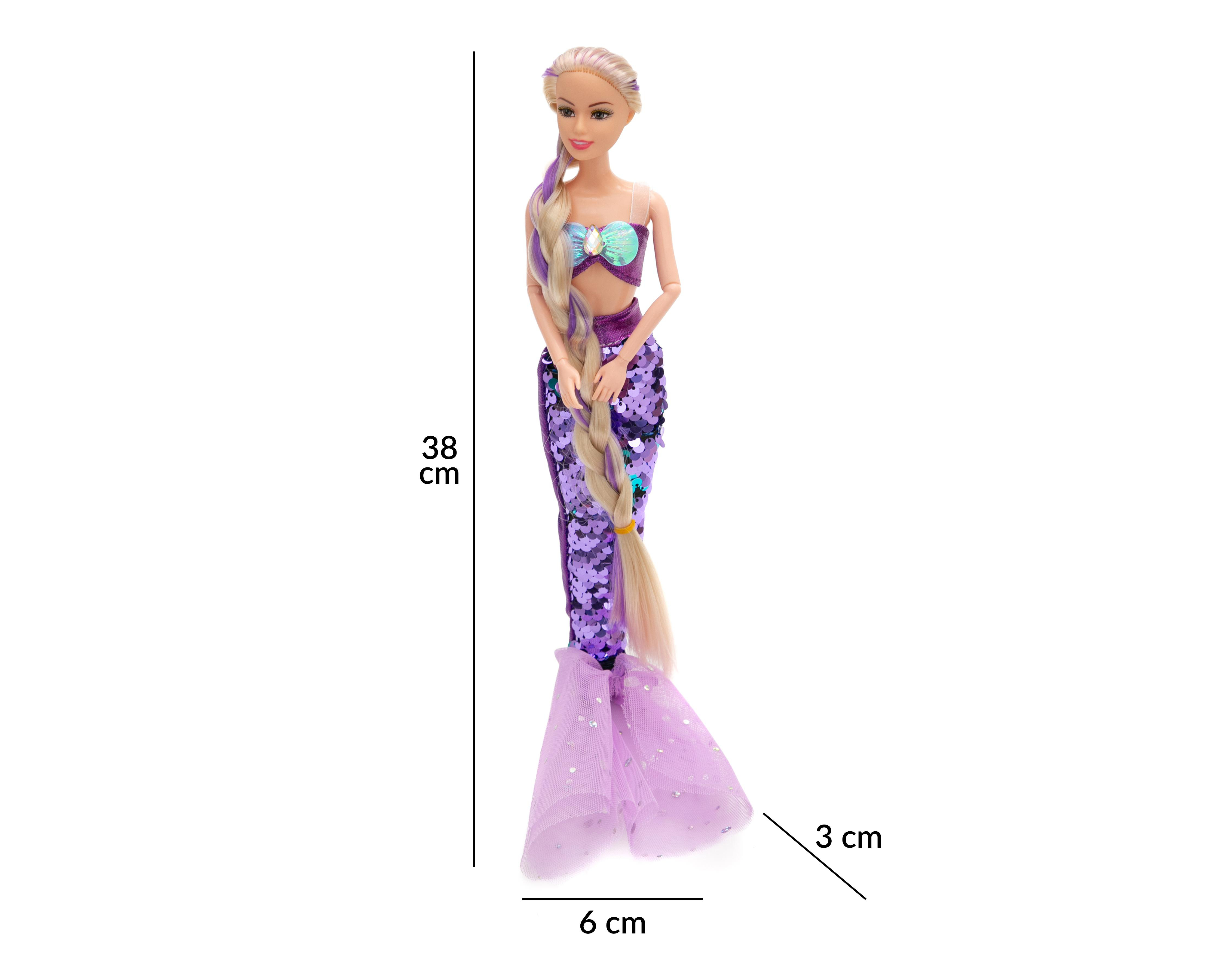 Foto 6 | Muñeca Belúla Sirena con Accesorios