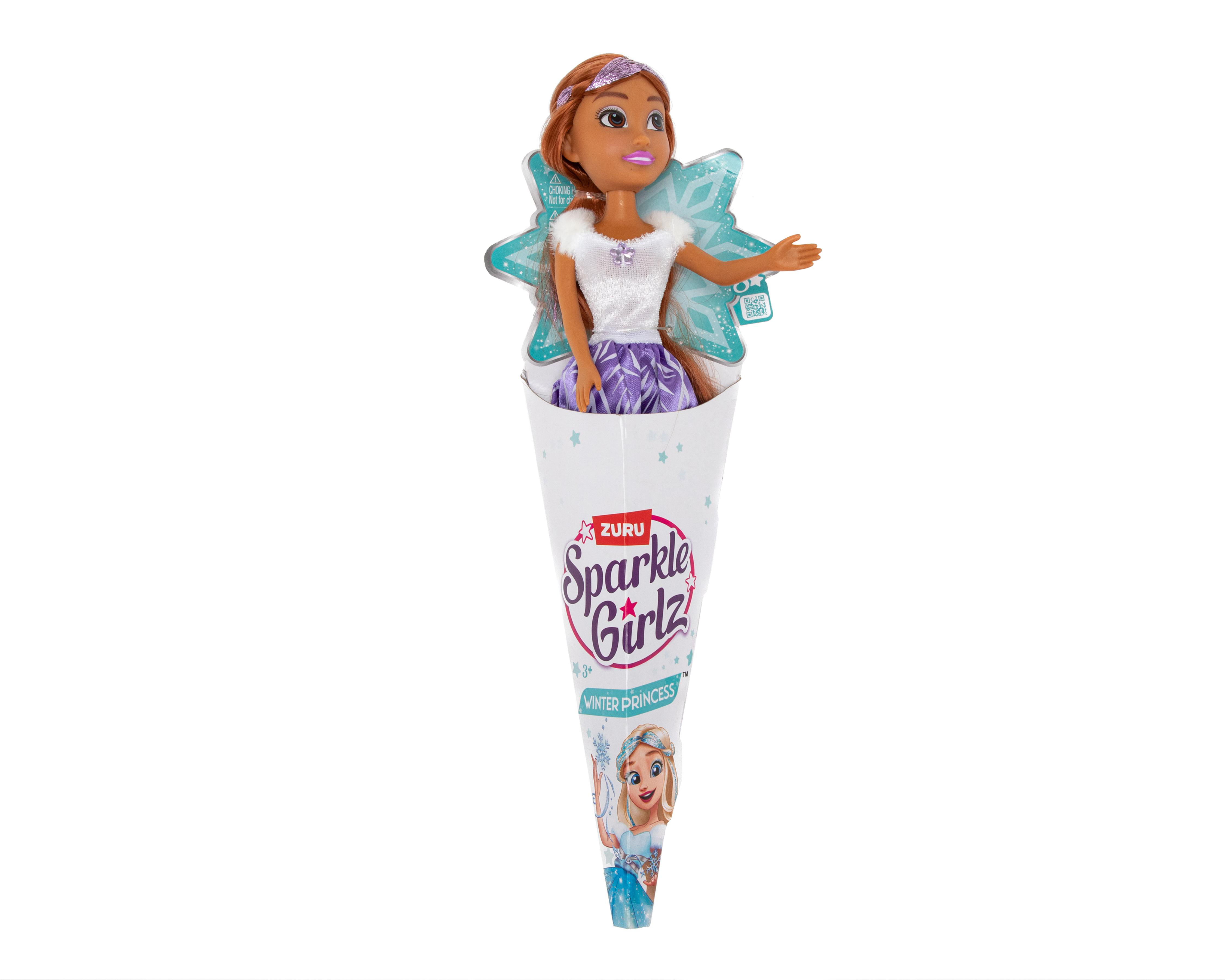 Foto 5 pulgar | Muñeca Sparkle Girlz Winter Princess