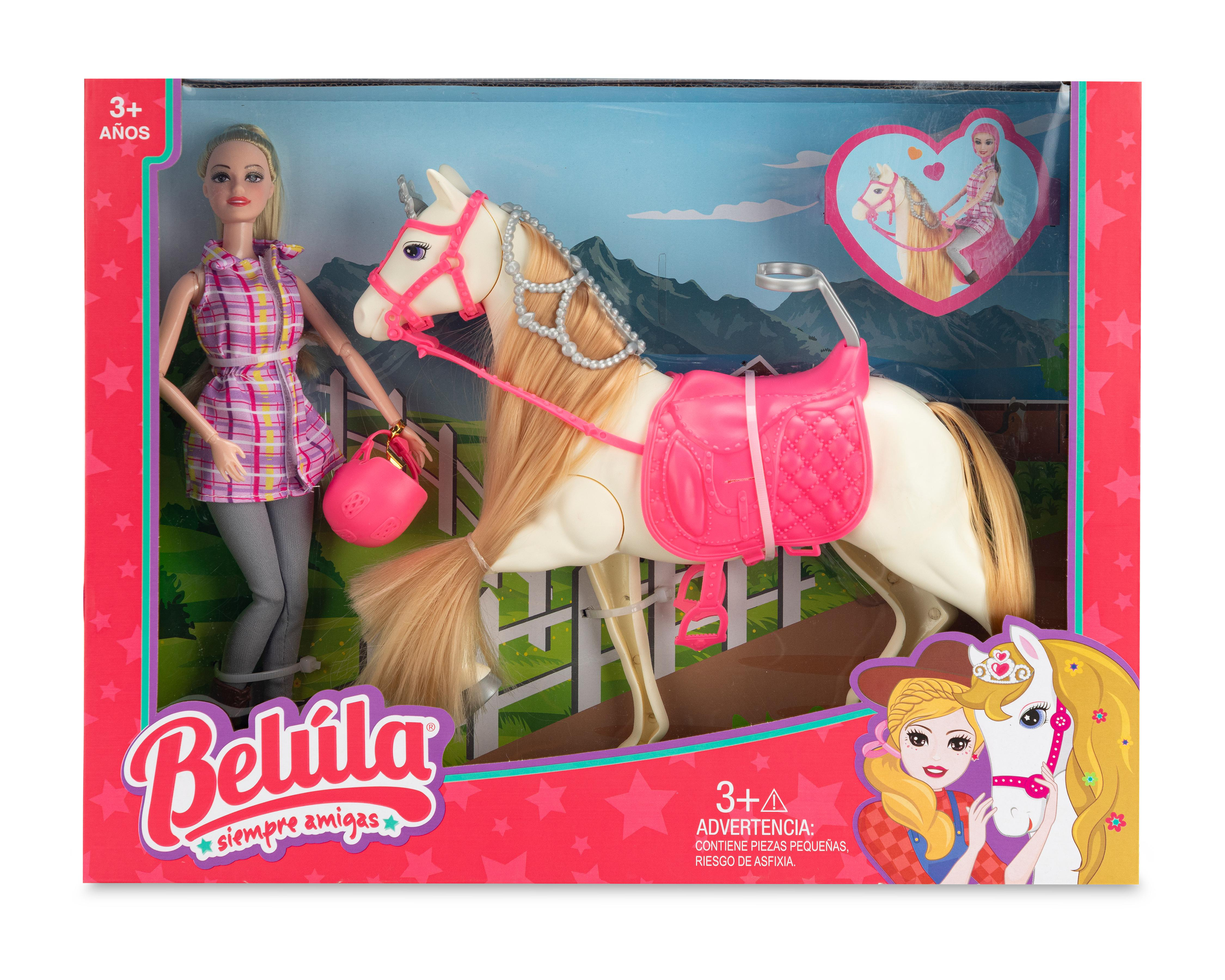 Muñeca Belúla con Caballo