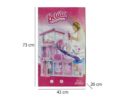 Foto 3 | Casa de Muñecas Belúla con Accesorios