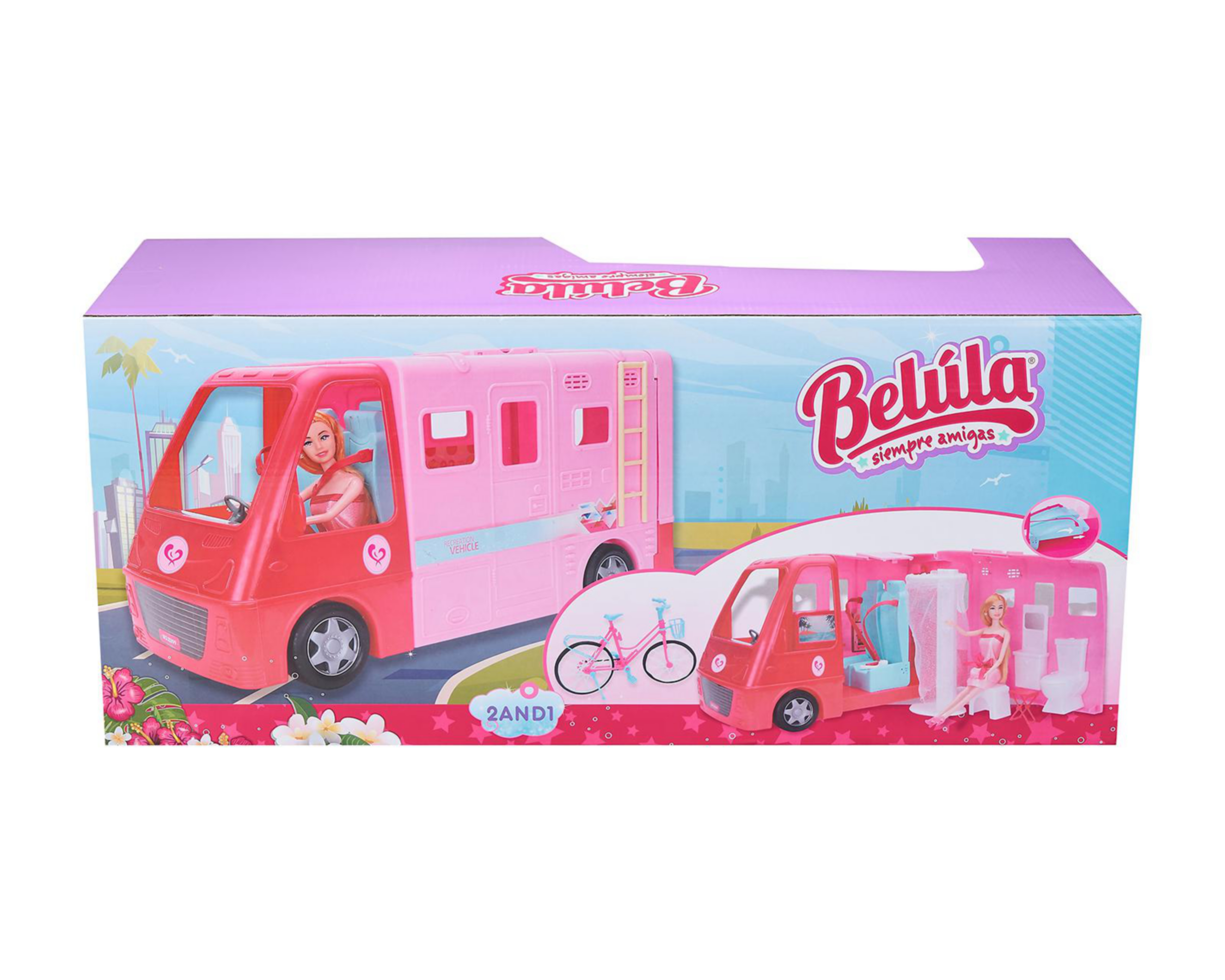 Foto 4 pulgar | Muñeca Belúla con Autocamper