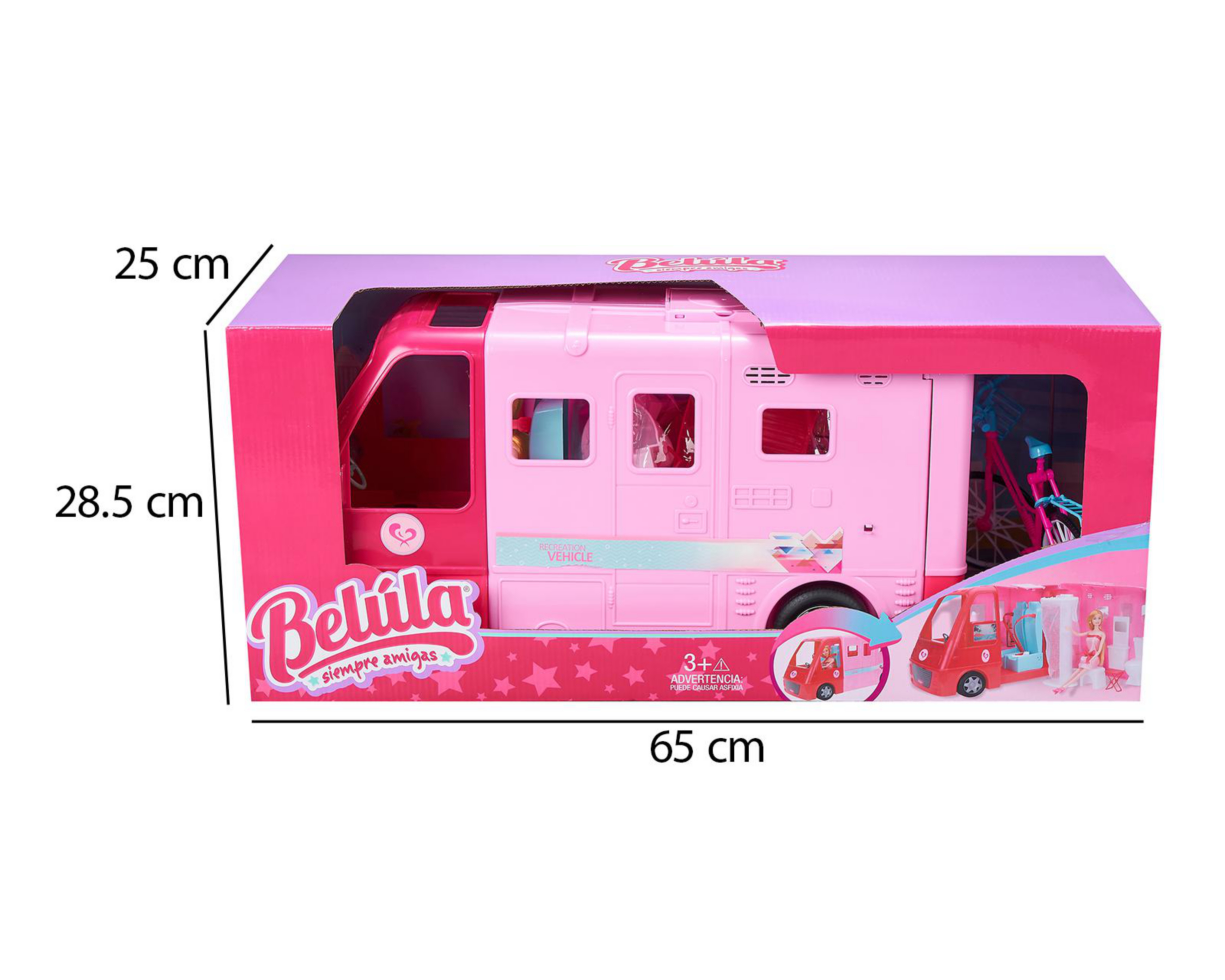 Foto 5 pulgar | Muñeca Belúla con Autocamper