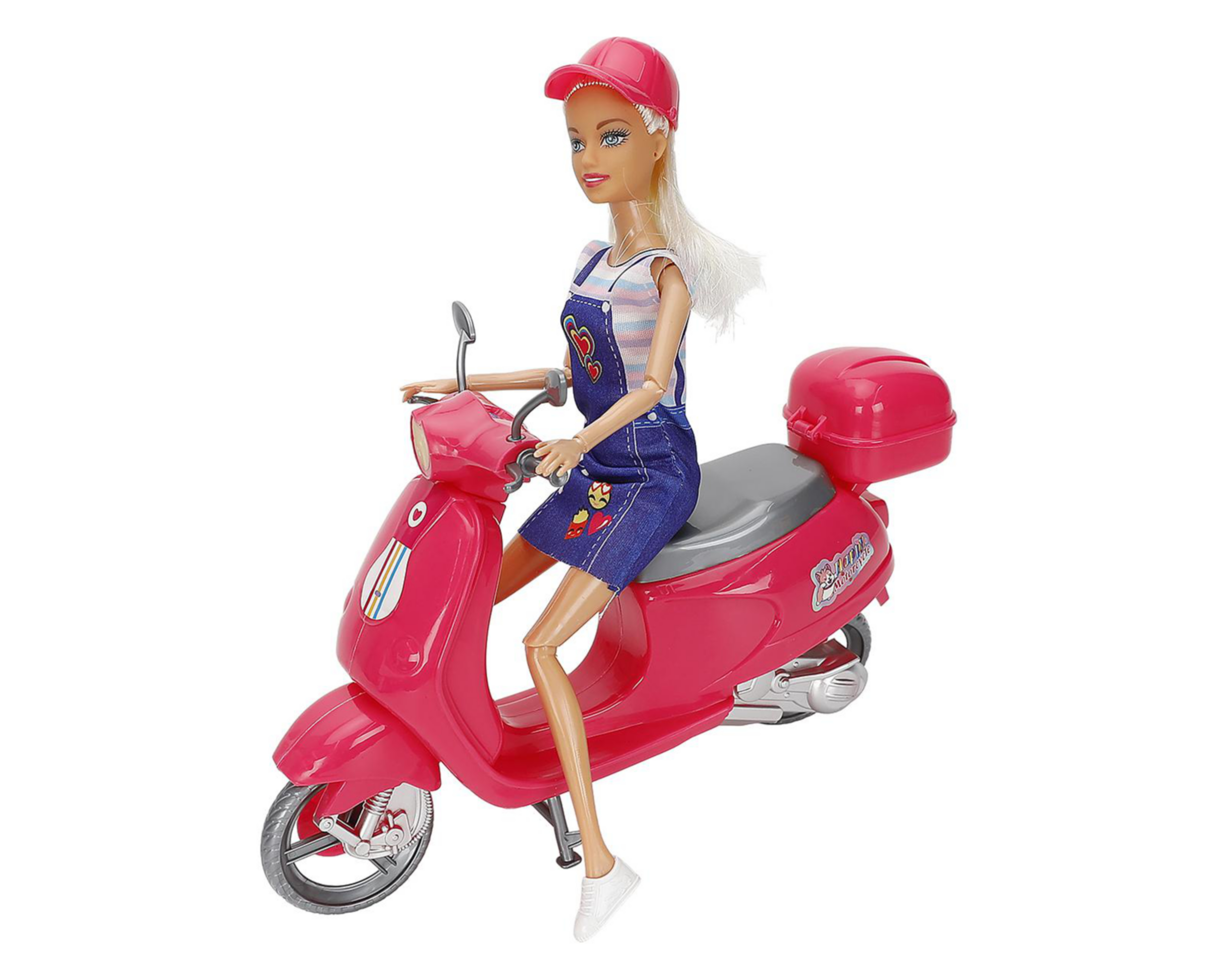 Muñeca Belúla con Motocicleta