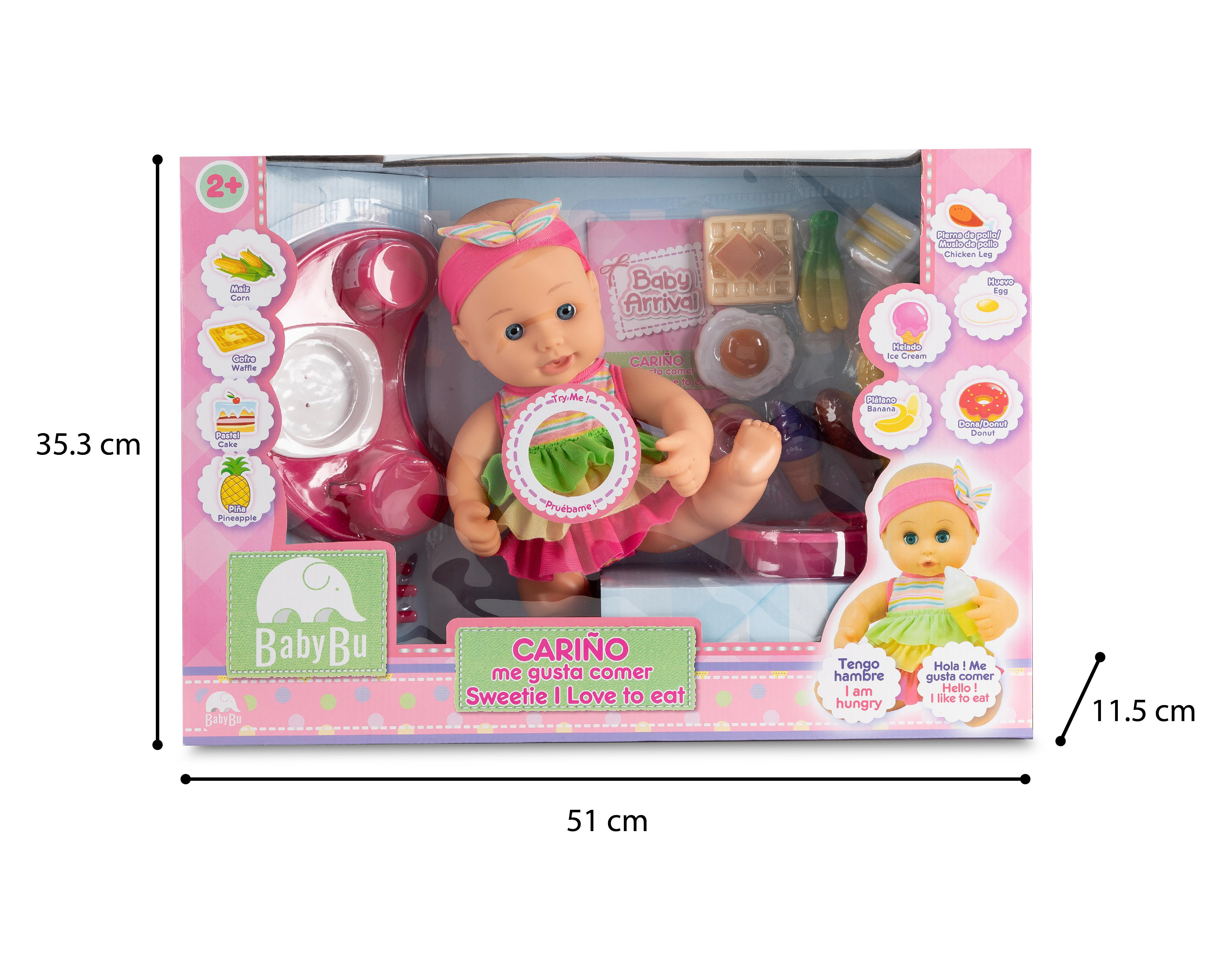 Foto 3 | Muñeca Baby Bu con Accesorios
