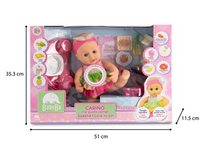 Foto 3 | Muñeca Baby Bu con Accesorios
