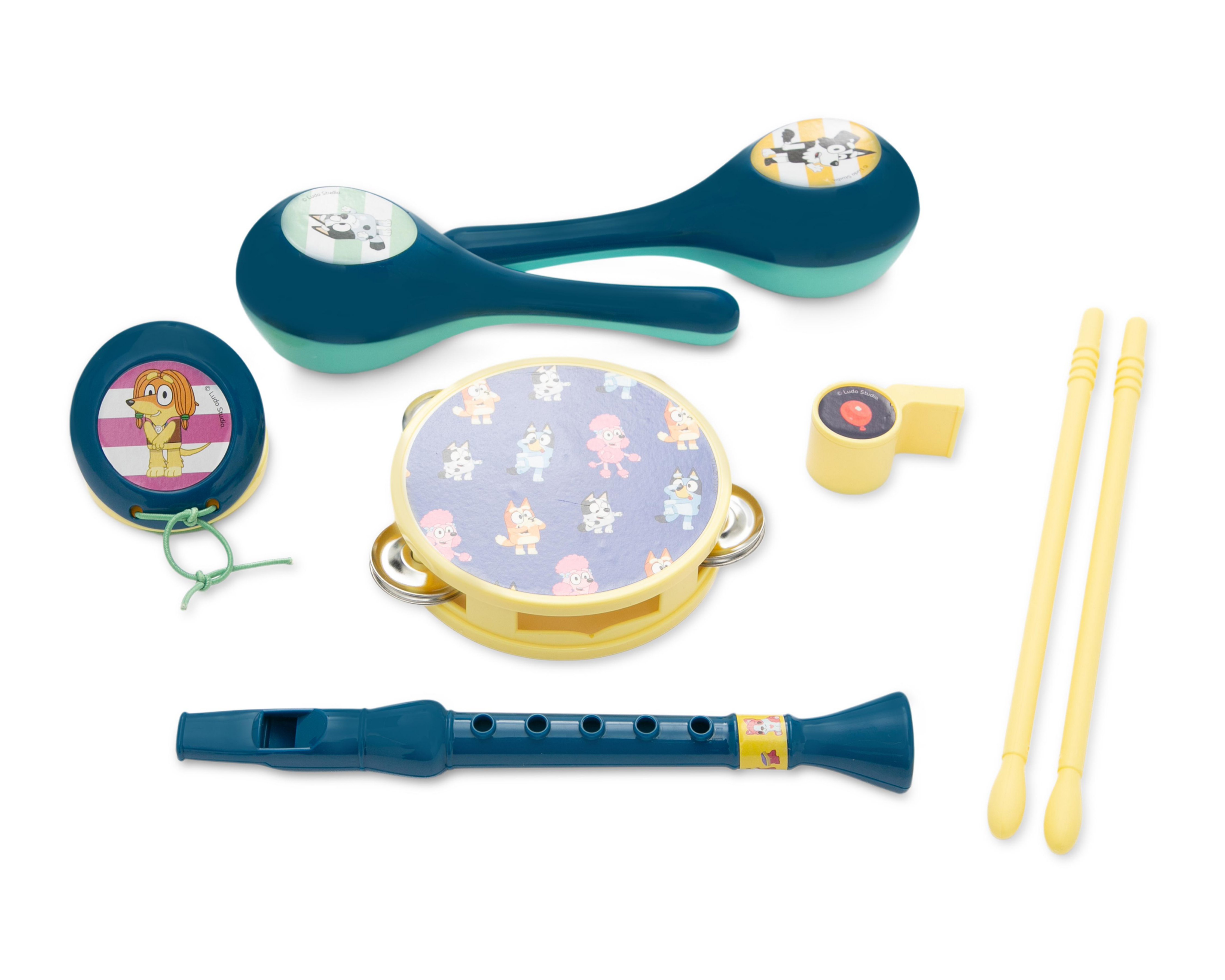 Foto 4 pulgar | Tambor con Instrumentos Bluey