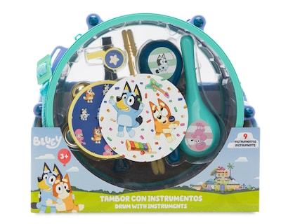 Foto 5 | Tambor con Instrumentos Bluey