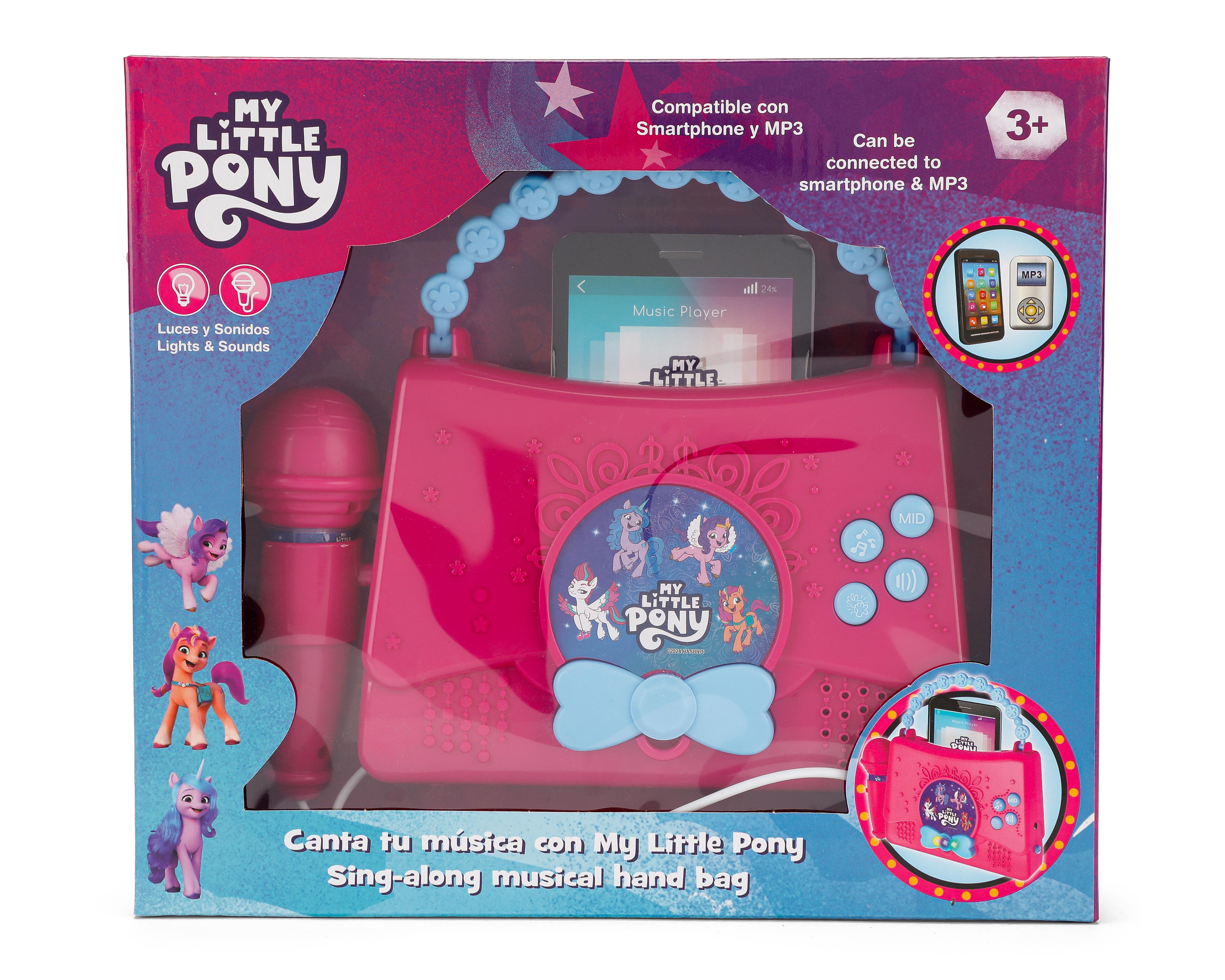 Juego de Karaoke My Little Pony Sing Along Musical Hand Bag Coppel