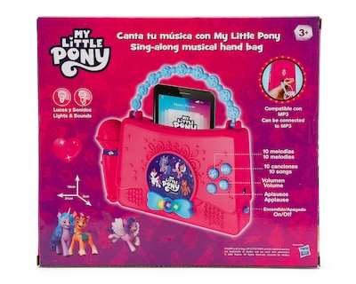 Foto 2 | Juego de Karaoke My Little Pony Sing Along Musical Hand Bag