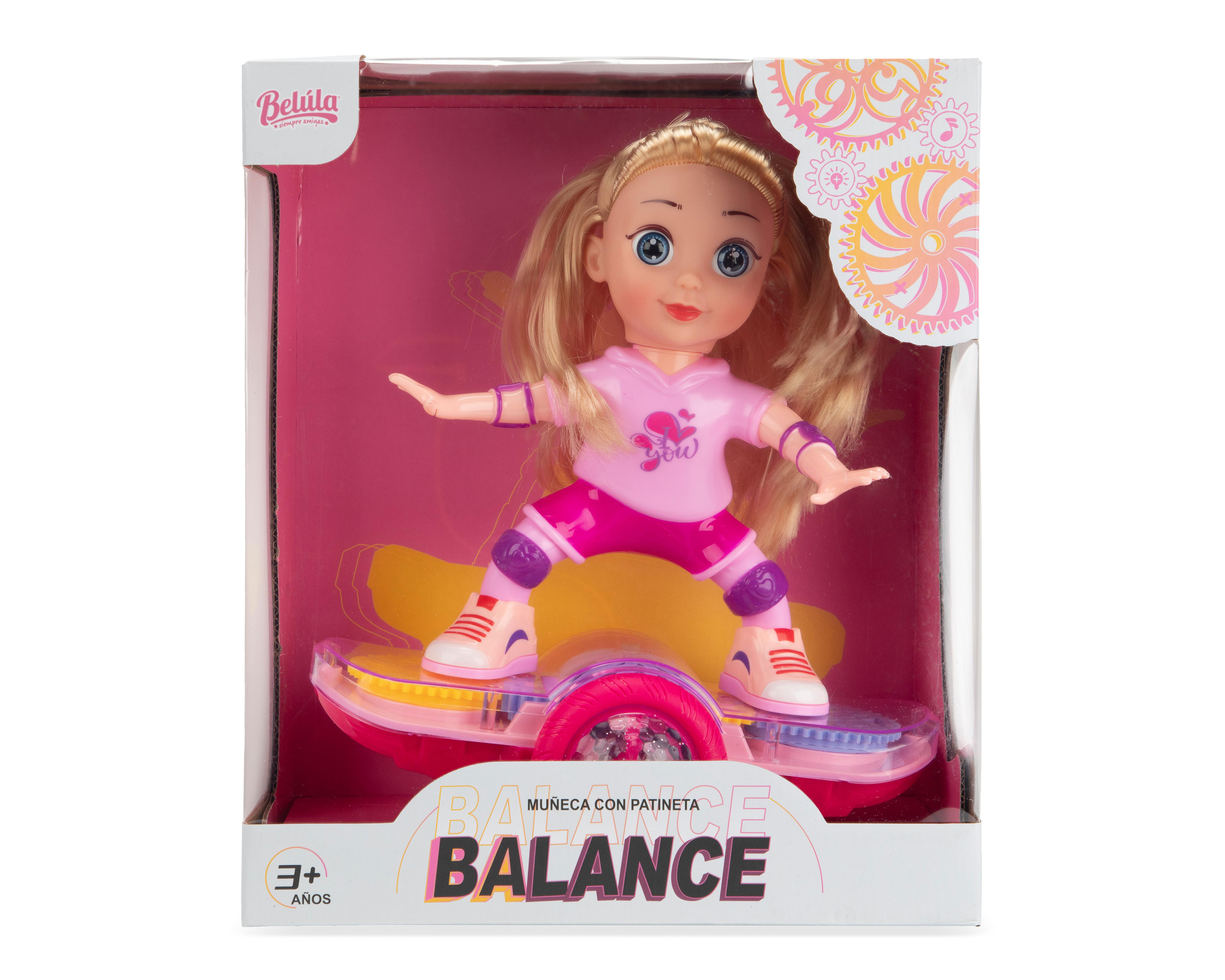 Muñeca Belúla con Patineta $279