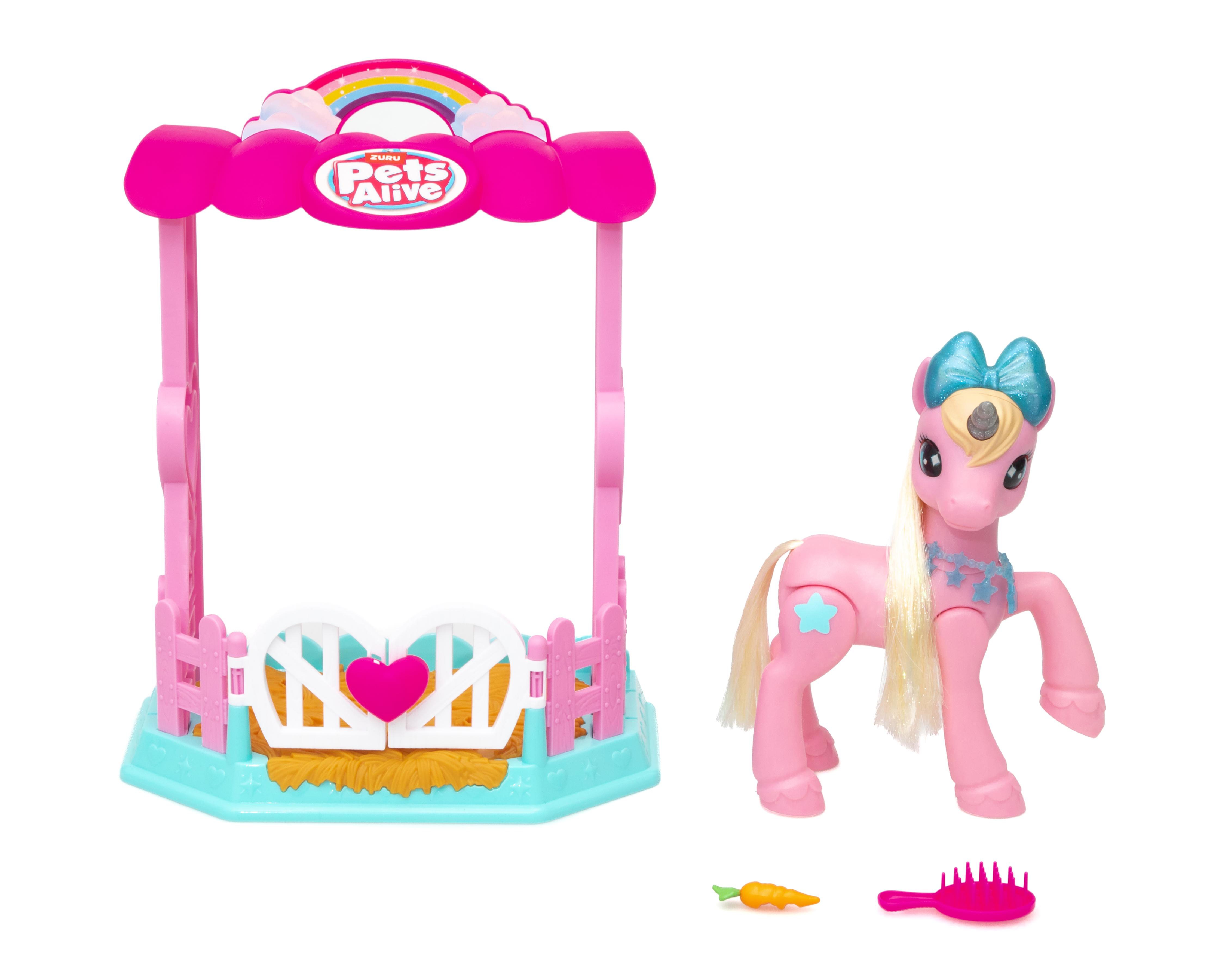 Unicornio Zuru Pets Alive con Luces y Sonido