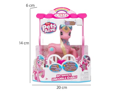 Foto 6 | Unicornio Zuru Pets Alive con Luces y Sonido