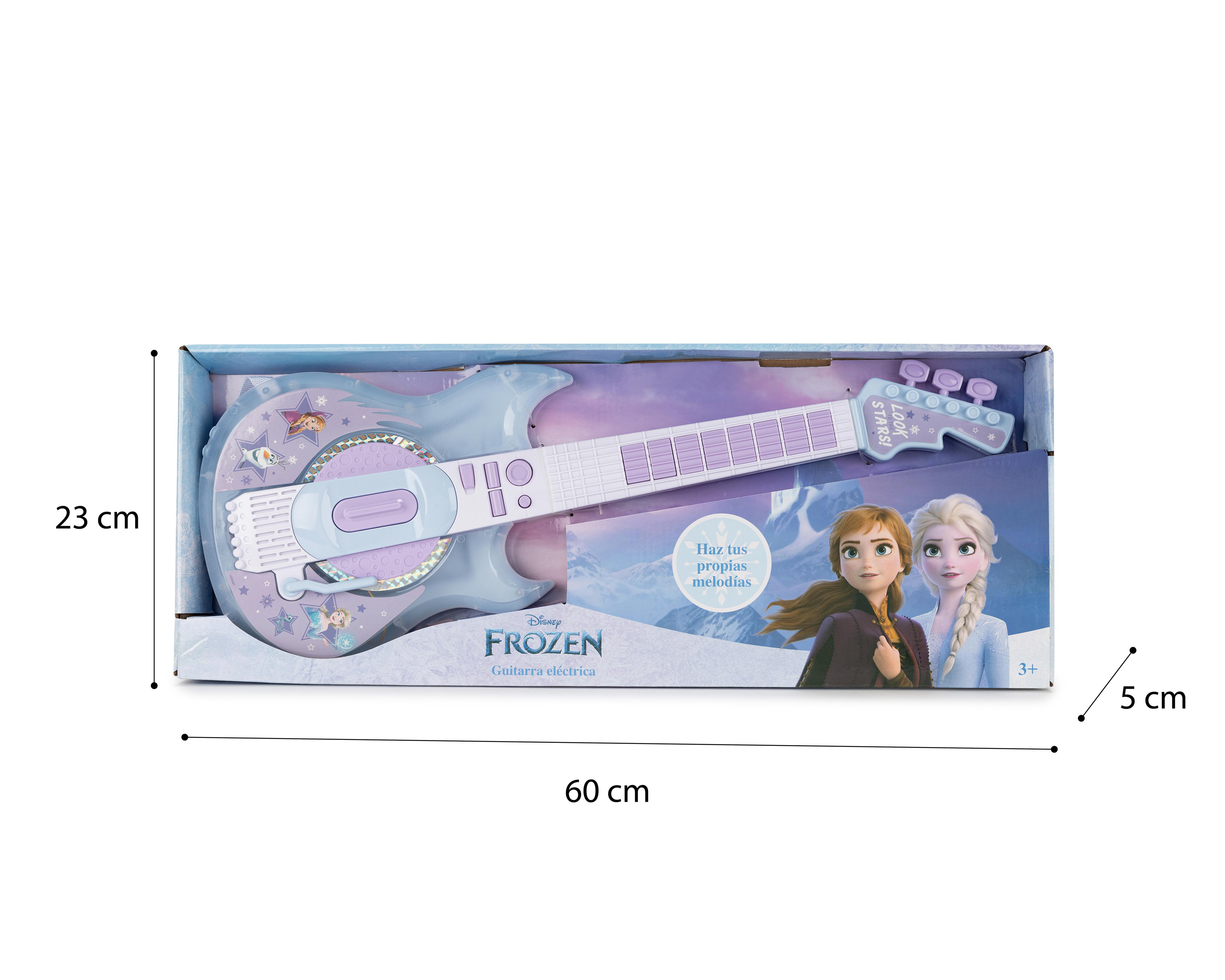 Foto 4 pulgar | Guitarra Eléctrica Disney Frozen con Luces