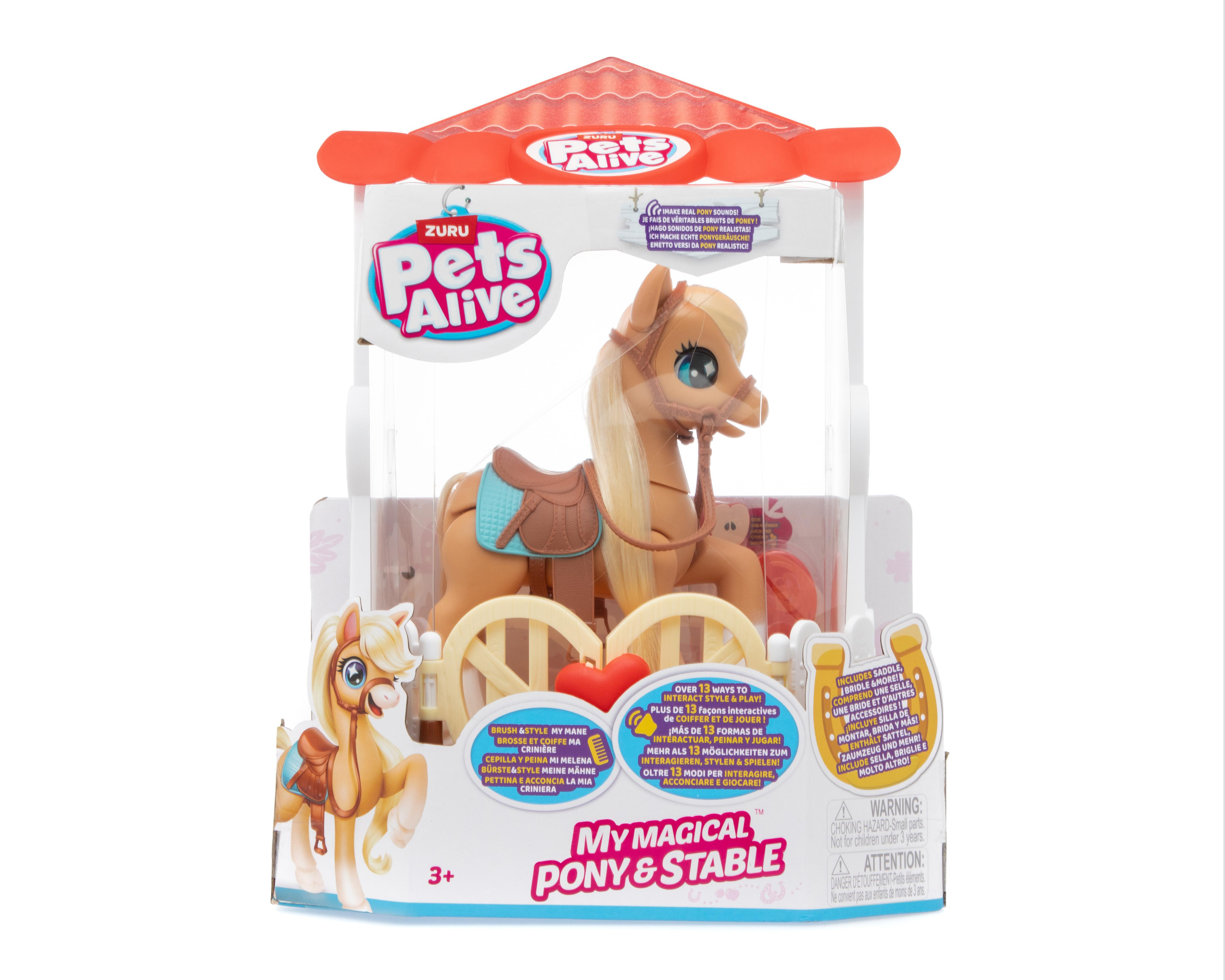 Foto 5 | Pony Zuru Pets Alive con Luces y Sonido