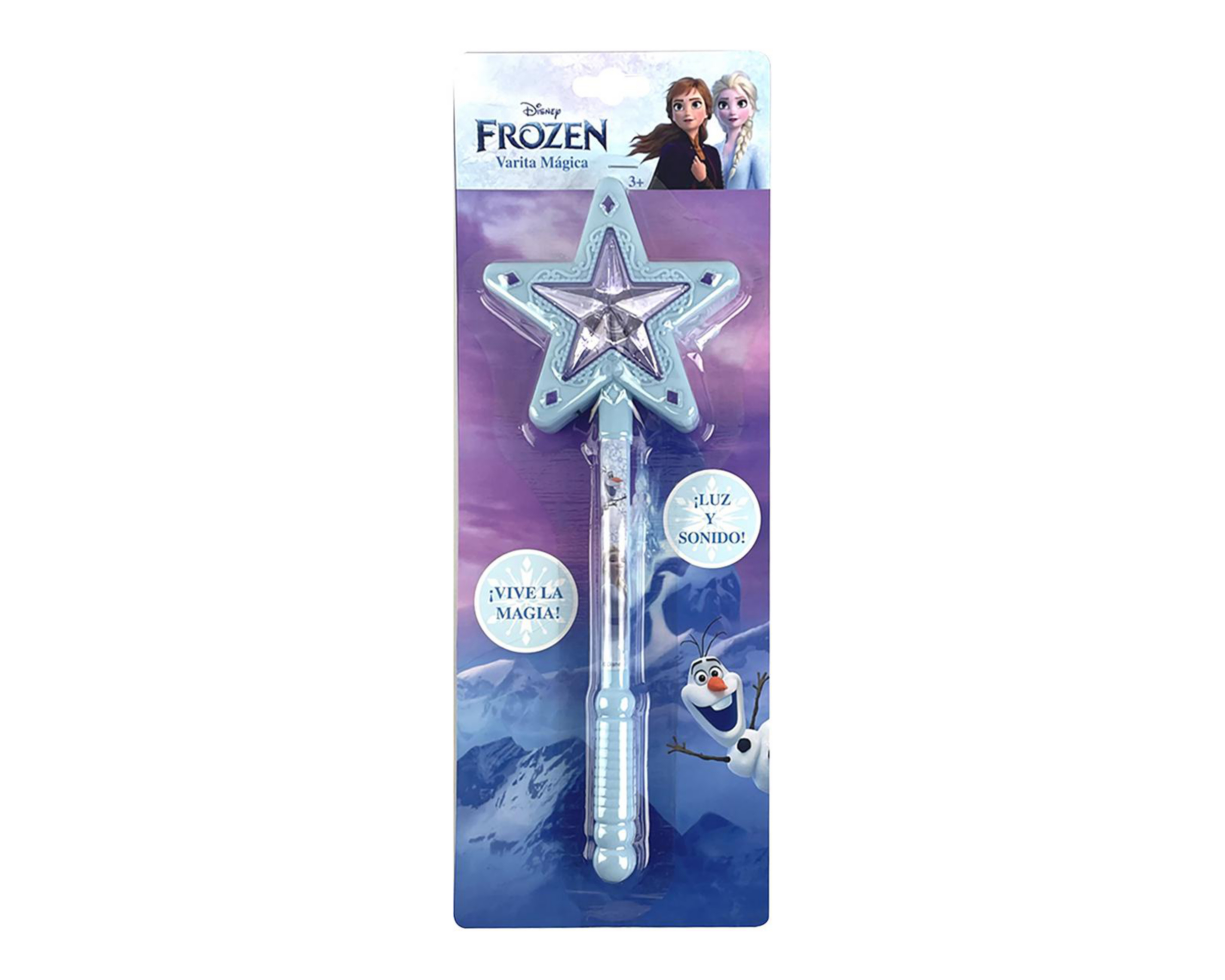 Foto 4 pulgar | Varita Mágica Disney Frozen con Luces y Sonido