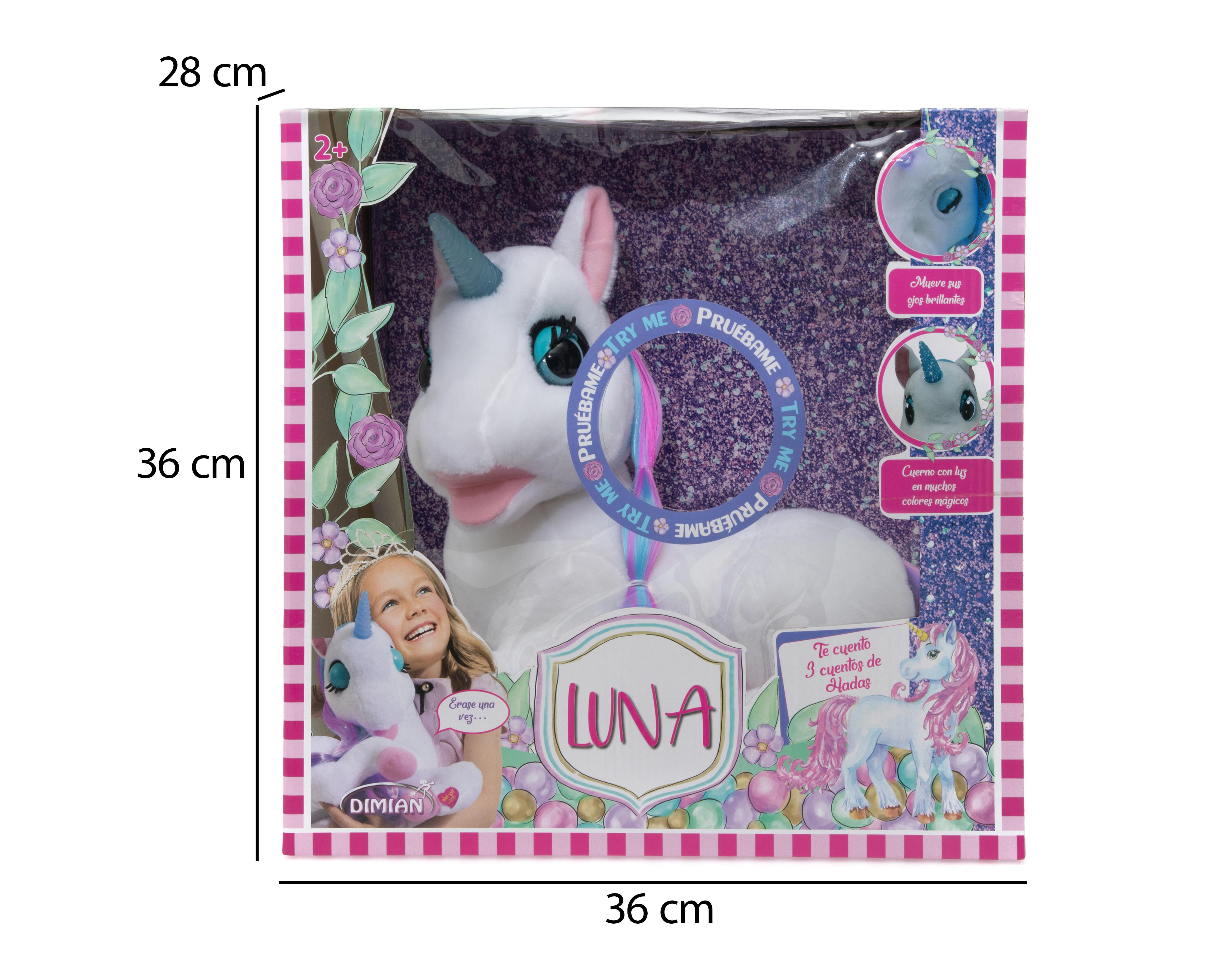 Foto 8 pulgar | Unicornio Dimian Luna con Sonidos