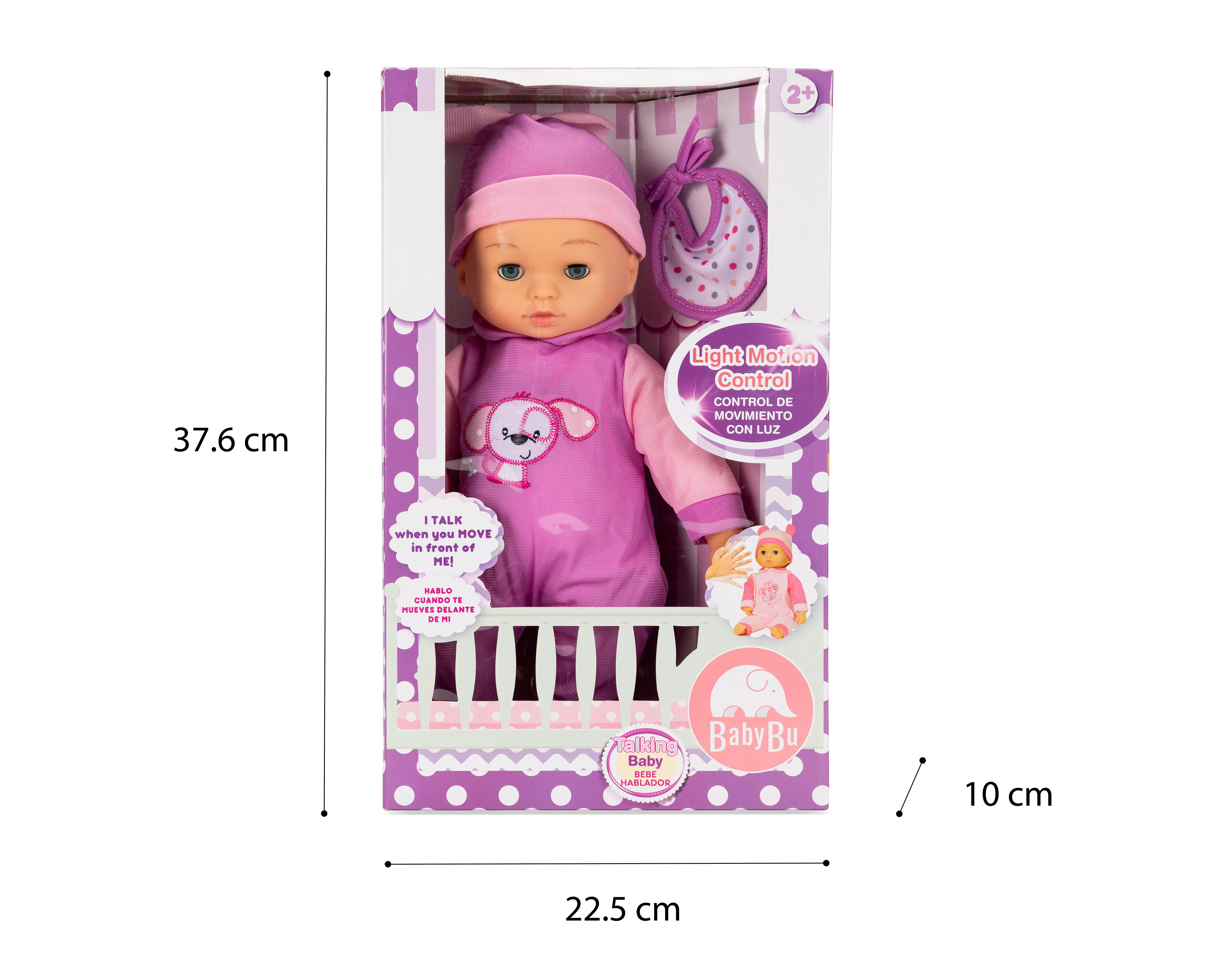 Foto 4 pulgar | Muñeca Baby Bu con Sonido