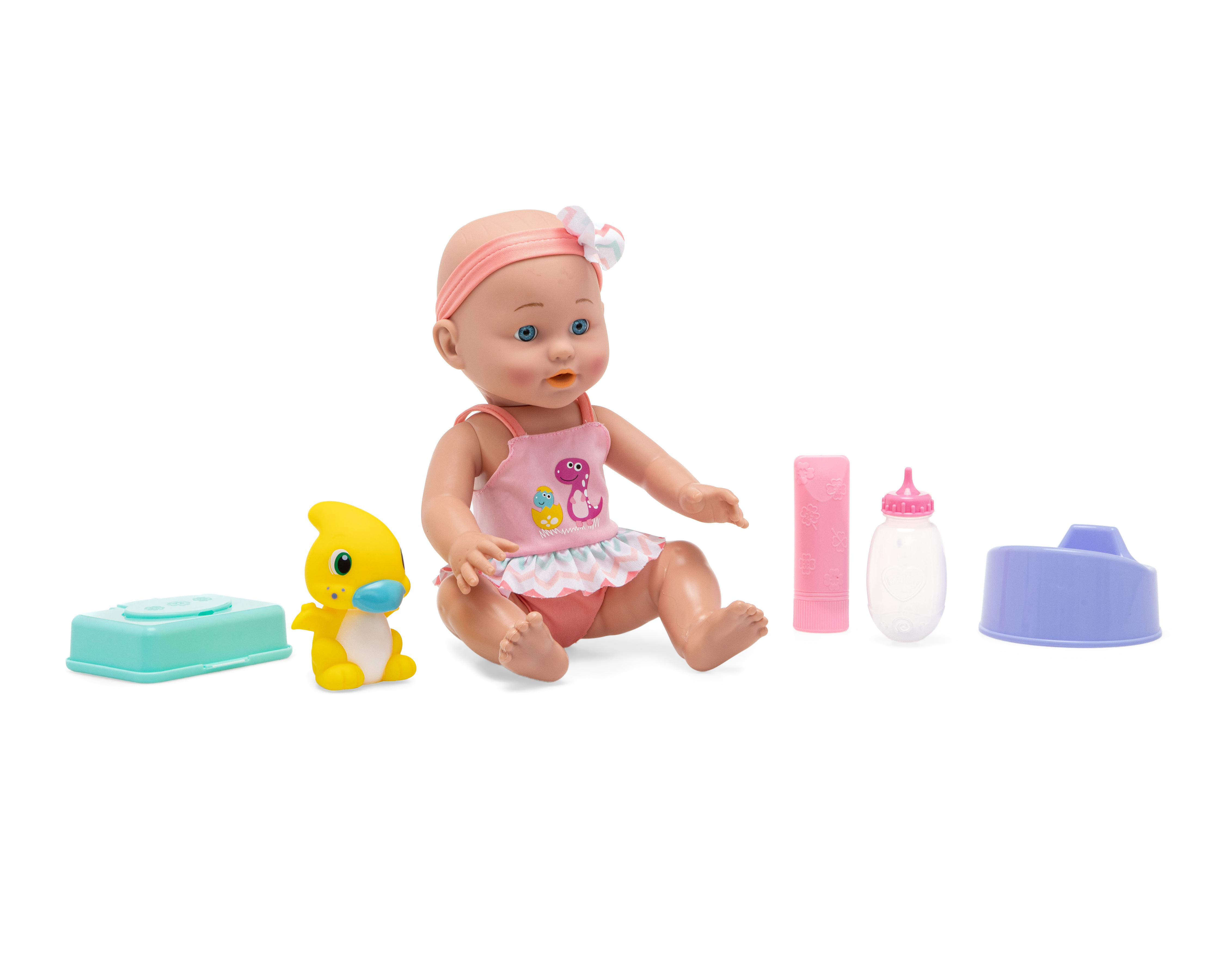 Muñeca Baby Bu Baño de Burbujas con Accesorios